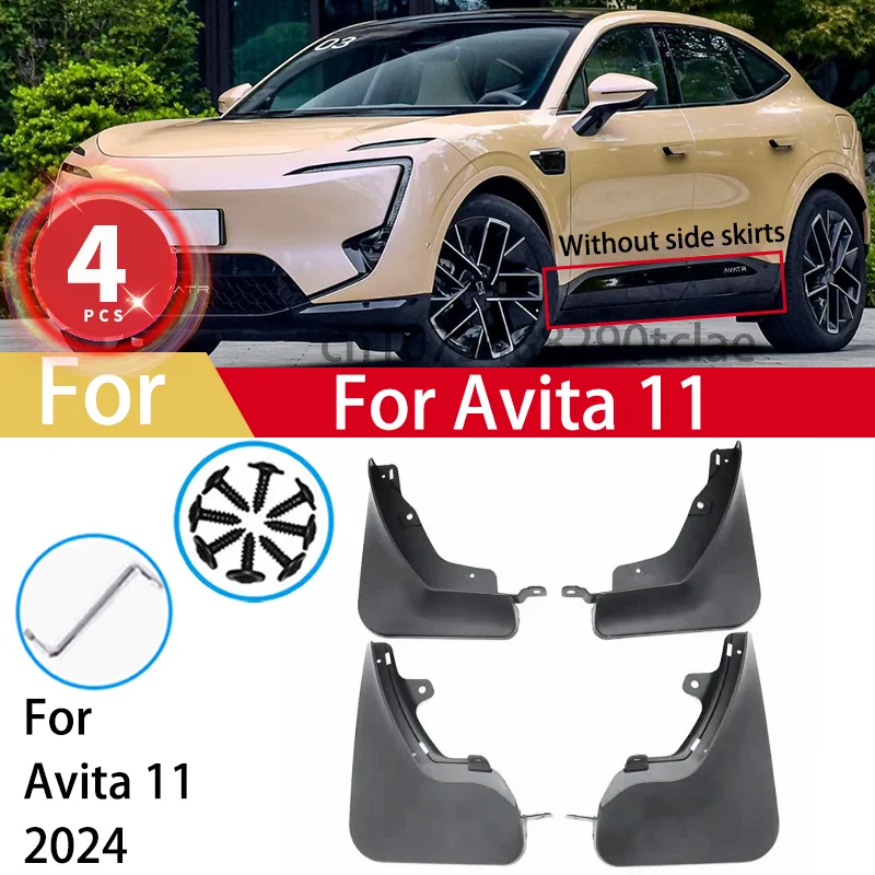 4pcs Mudguards For AVATR 11 2024 Mud Flaps Fender Cover Flares Splash Guard Cover Exterior Accessories
4pcs Mudguards For AVATR 11 2024 Mud Flaps Fender Cover Flares Splash Guard Cover Exterior Accessories
