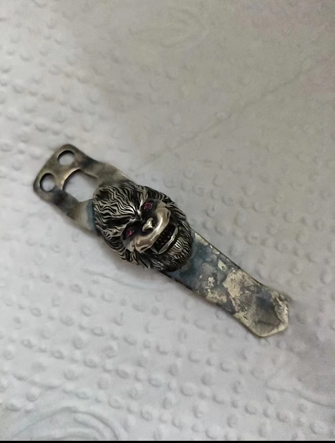 1 Piece Hand Made Silver MONKEY Pocket Clip for EDC Flashlight Torch BackClip
1 Piece Hand Made Silver MONKEY Pocket Clip for EDC Flashlight Torch BackClip