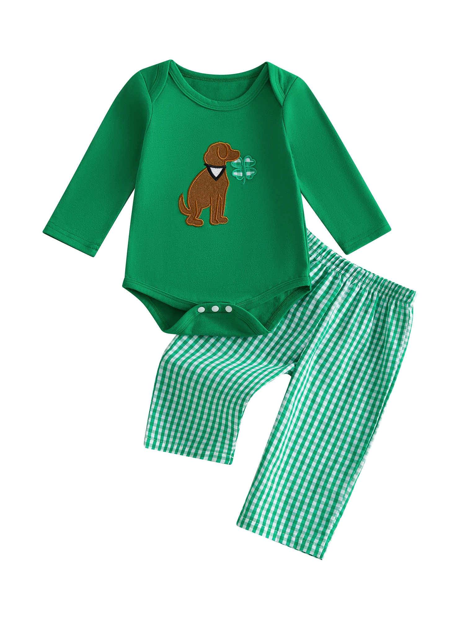 Adorable Baby Girl Irish Clothing Sets Stylish Floral Print Bodysuit with Ruffle Skirt 2Pcs Outfits for Spring
Adorable Baby Girl Irish Clothing Sets Stylish Floral Print Bodysuit with Ruffle Skirt 2Pcs Outfits for Spring