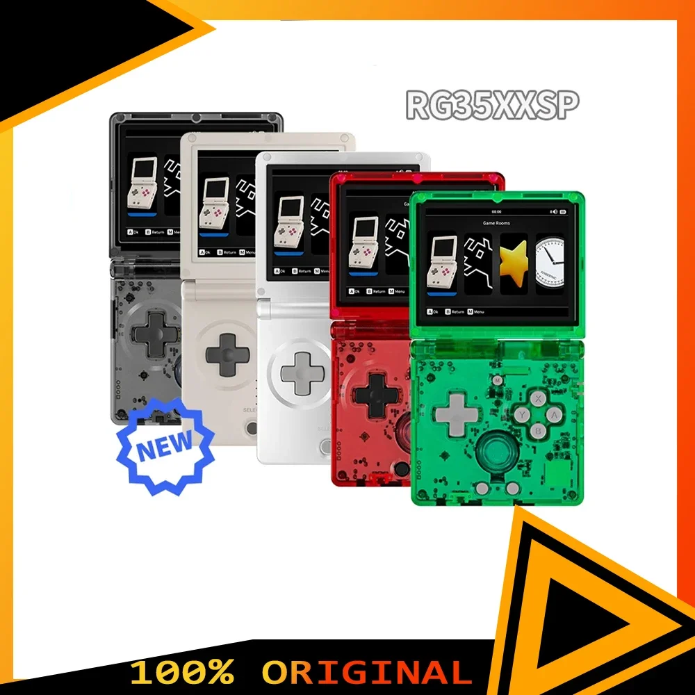 ANBERNIC RG35XXSP Flip Handheld Game Console 3.5'' IPS Screen Linux 64bit WiFi Bluetooth Retro Video Gaming Console 64G 5K Games
ANBERNIC RG35XXSP Flip Handheld Game Console 3.5'' IPS Screen Linux 64bit WiFi Bluetooth Retro Video Gaming Console 64G 5K Games