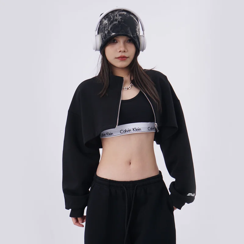 Сексуальная толстовка с капюшоном на молнии, женская свободная посадка, толстовка-кардиган, верхняя одежда в стиле хип-хоп, женское пальто Ele Faion
Сексуальная толстовка с капюшоном на молнии, женская свободная посадка, толстовка-кардиган, верхняя одежда в стиле хип-хоп, женское пальто Ele Faion