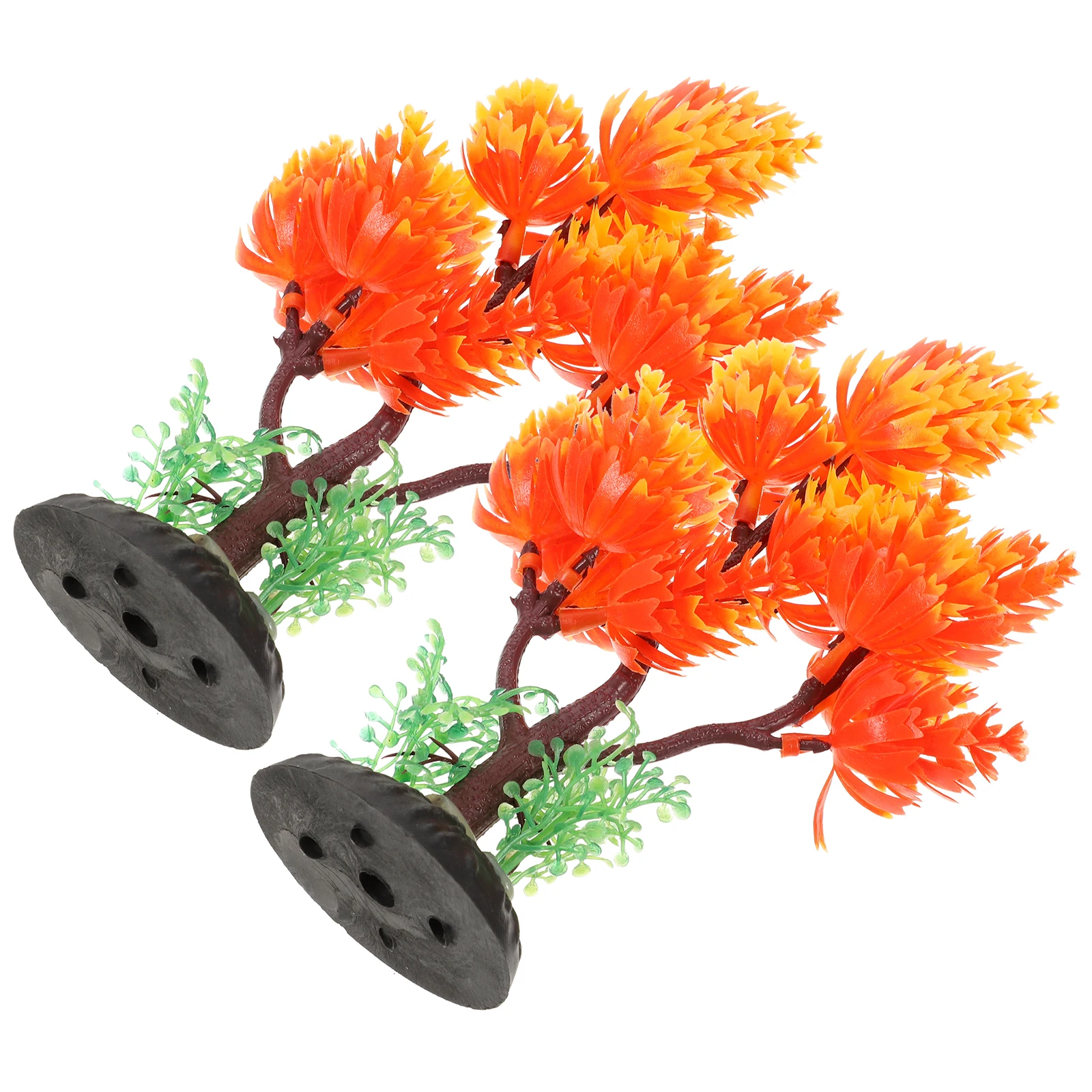 2 Pcs Aquatic Decoration Fake Plants for Fish Tank Decorate Artificial Aquarium Faux
2 Pcs Aquatic Decoration Fake Plants for Fish Tank Decorate Artificial Aquarium Faux