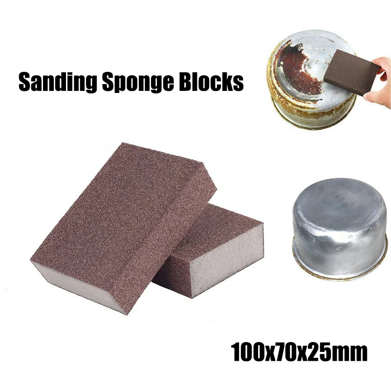 Sanding Sponge Blocks Grit 36 60 80 100 120 150180 220 Wall Grinding Sponge Sand Block Sandpaper Model Paint Polished Sand Brick
Sanding Sponge Blocks Grit 36 60 80 100 120 150180 220 Wall Grinding Sponge Sand Block Sandpaper Model Paint Polished Sand Brick