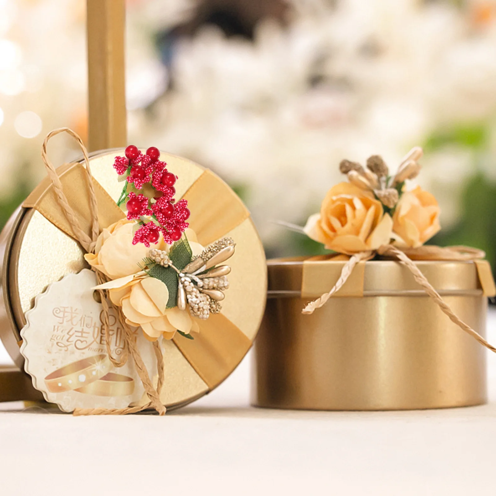 Red Berry Pick for Decoration Artificial Berry Stems Simulation Berries Branches DIY Craft Filler Holiday Party
Red Berry Pick for Decoration Artificial Berry Stems Simulation Berries Branches DIY Craft Filler Holiday Party