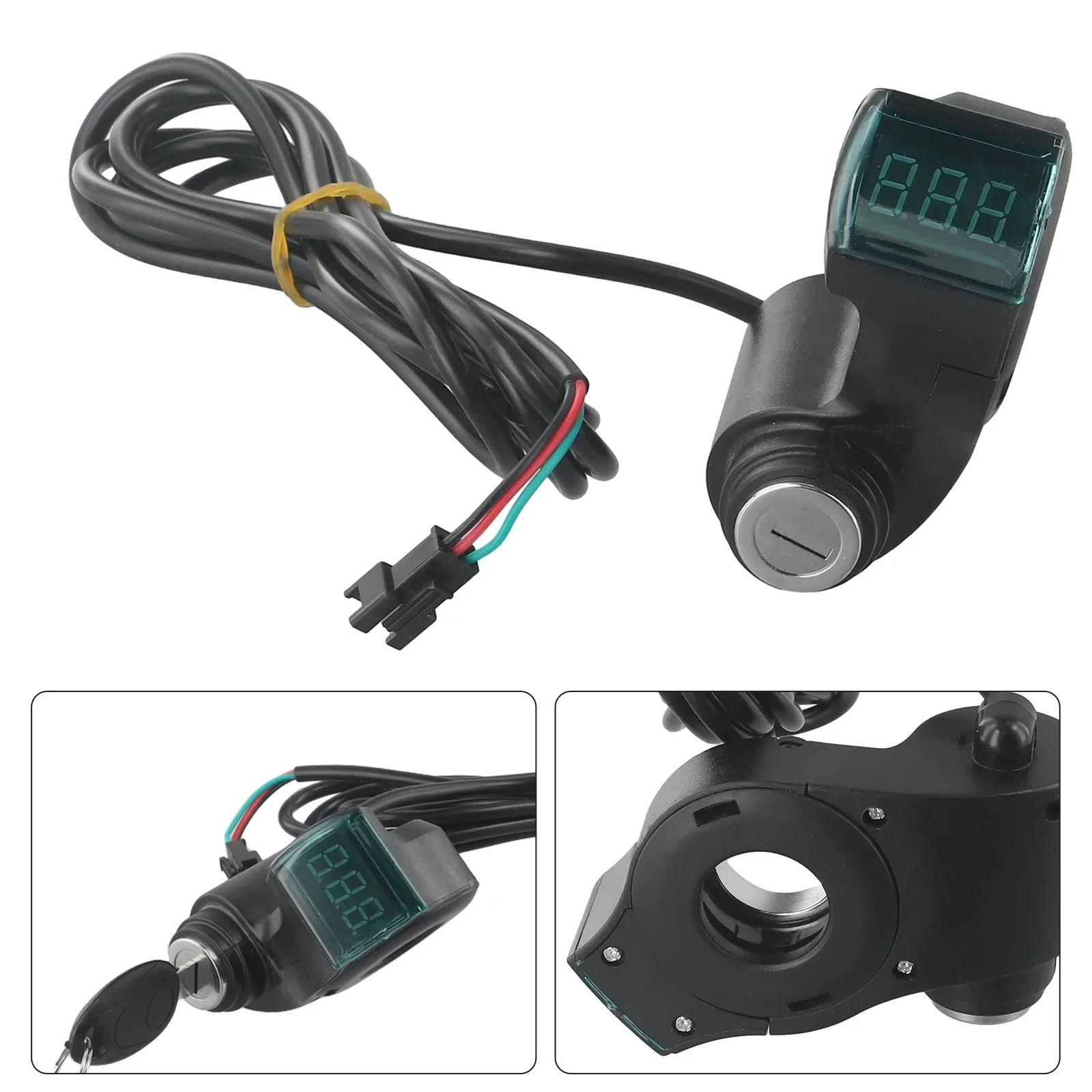 1 Set electric scooter key ignition ebike Digital-Battery Voltage Display Switch Power With 2 Key Lock 3 PIN ebike key ignition
1 Set electric scooter key ignition ebike Digital-Battery Voltage Display Switch Power With 2 Key Lock 3 PIN ebike key ignition