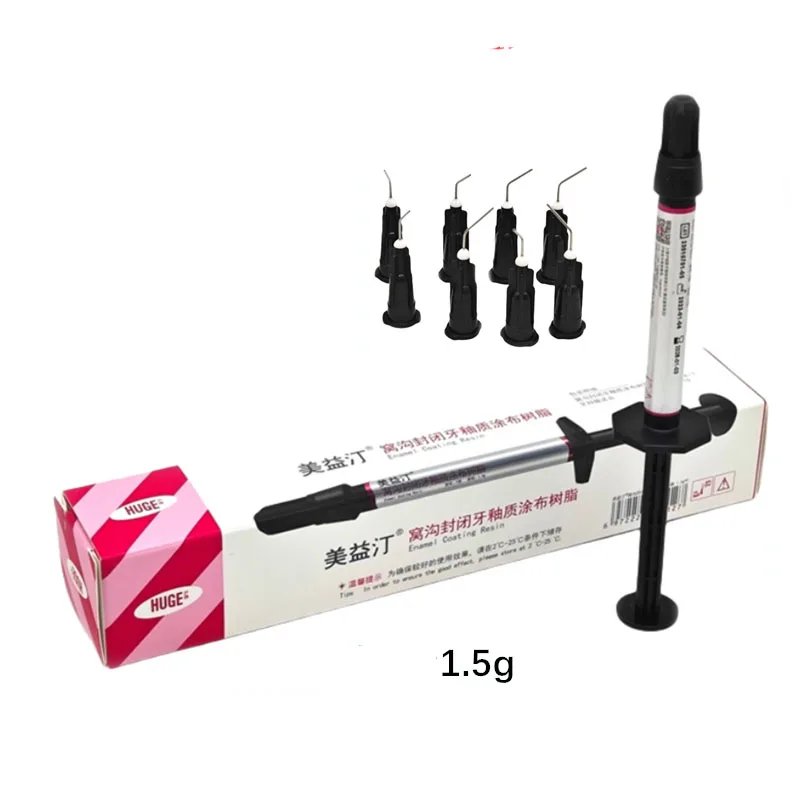 Dental Materials Light Curing Color Changing Groove Sealing Agent Groove Sealing Enamel Coating Resin Dental Materials 1.5g
Dental Materials Light Curing Color Changing Groove Sealing Agent Groove Sealing Enamel Coating Resin Dental Materials 1.5g
