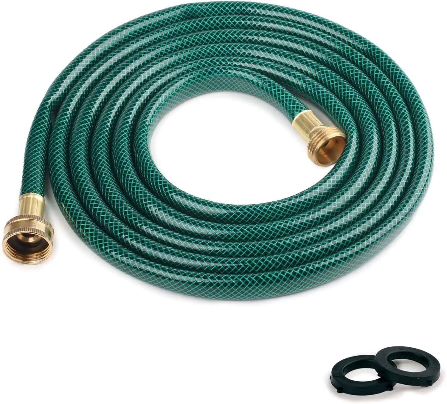 15ft PVC Garden Hose with Leakproof Brass Fittings for Outdoor Watering and Lawn Sprinkling
15ft PVC Garden Hose with Leakproof Brass Fittings for Outdoor Watering and Lawn Sprinkling