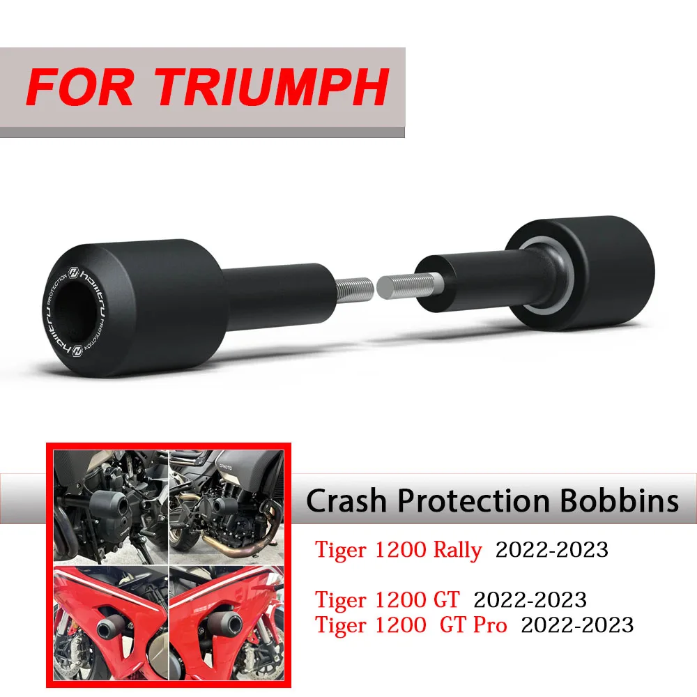 

For Triumph Tiger 1200 GT / 1200 GT Pro / 1200 Rally 2020-2023 Motorcycle Frame Crash Pad Engine Stator Sliders Protector