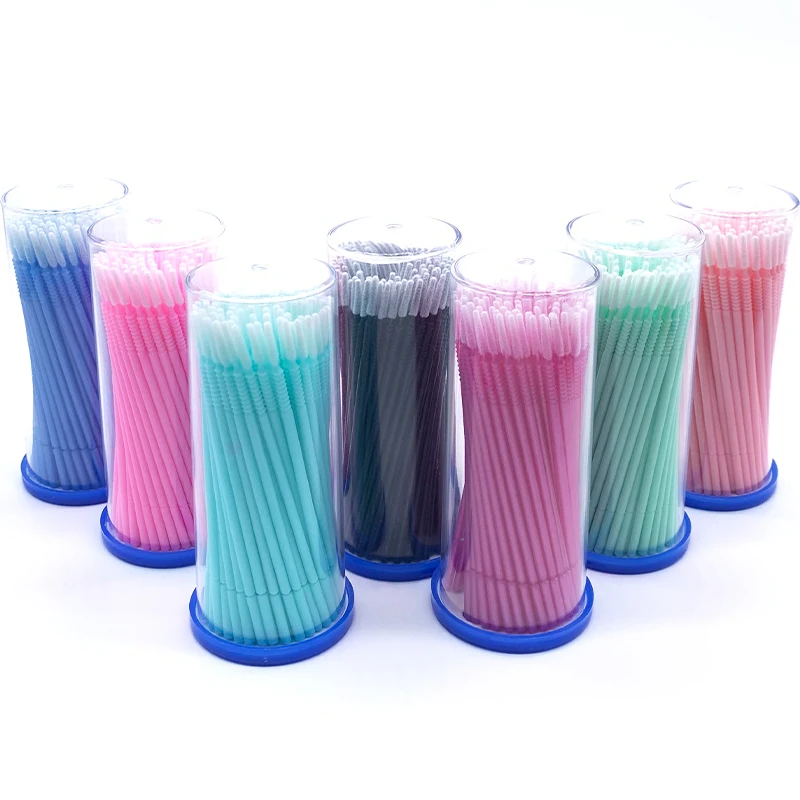 100pcs/pack Disposable Microbrush Bendable Long Head Eyelash Glue Cleaning Brushes
100pcs/pack Disposable Microbrush Bendable Long Head Eyelash Glue Cleaning Brushes