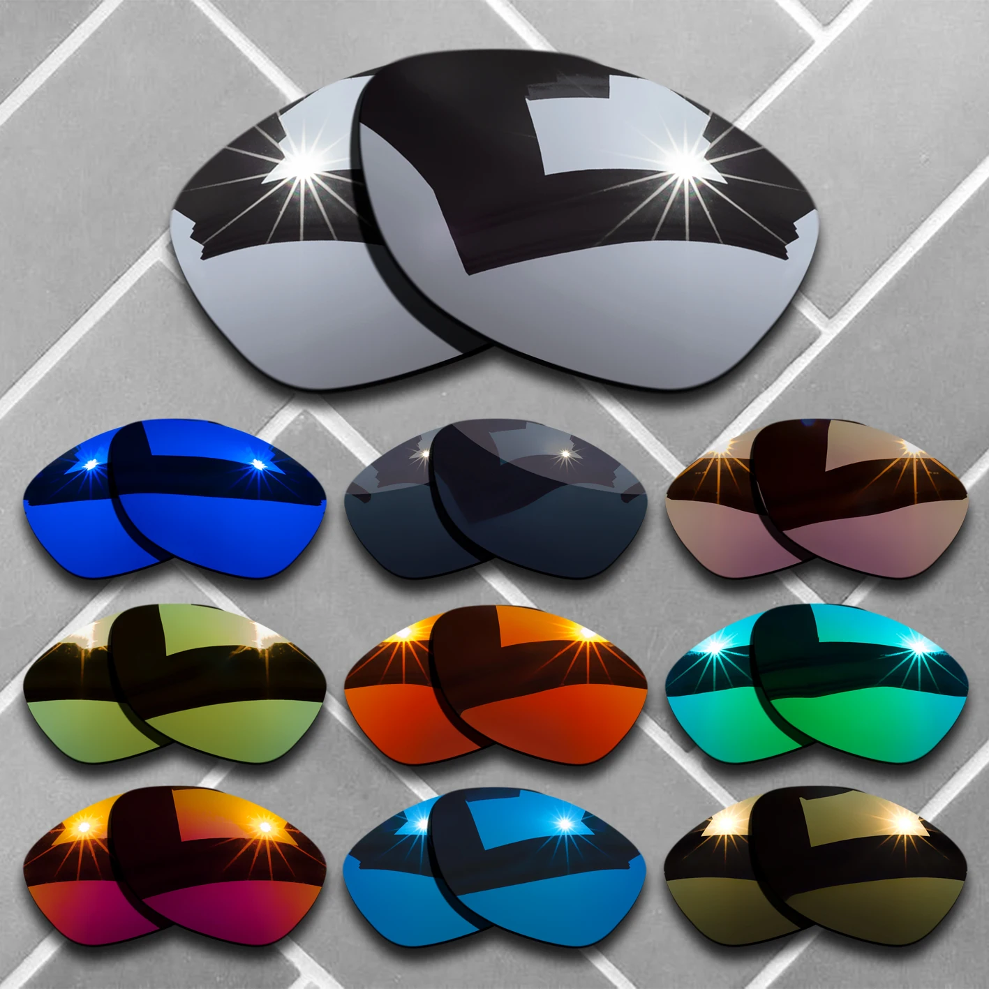 Polarized Sunglasses Replacement Lenses for-Oakley Tie Breaker OO4108 Frame - Multiple Options
Polarized Sunglasses Replacement Lenses for-Oakley Tie Breaker OO4108 Frame - Multiple Options