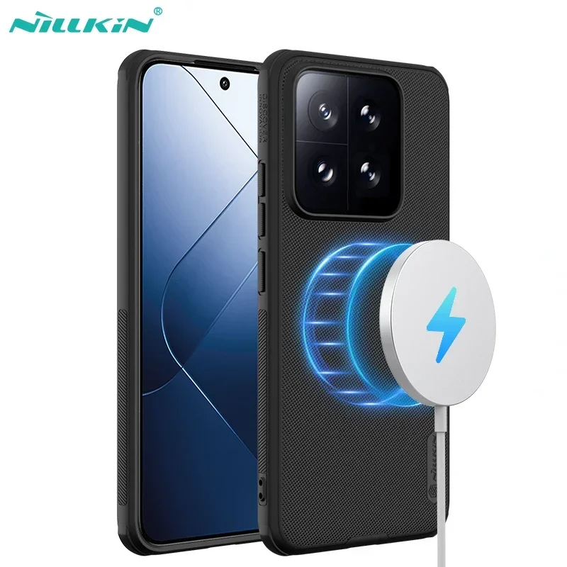 Чехол Nillkin для Xiaomi 14T Pro Frosted Shield Pro, магнитная беспроводная зарядка из ТПУ для 14Tpro с задней крышкой MagSafe
Чехол Nillkin для Xiaomi 14T Pro Frosted Shield Pro, магнитная беспроводная зарядка из ТПУ для 14Tpro с задней крышкой MagSafe