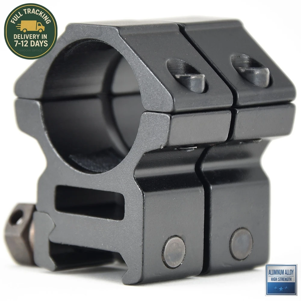 Shooin Optics Scope 25.4mm 1 Inch Tube Ring Weaver Picatinny 20mm Mount Base
Shooin Optics Scope 25.4mm 1 Inch Tube Ring Weaver Picatinny 20mm Mount Base