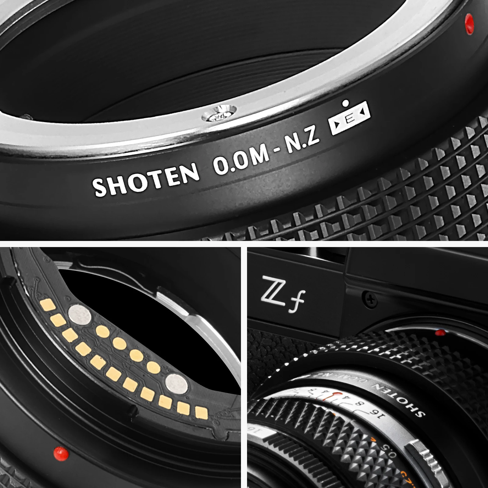 Электронный адаптер SHOTEN OM-NZ E с подтверждением фокусировки для объективов Olympus OM на камеры Nikon Z (Z8, Z9, Z7II, Z6III, Z5, Z6)
Электронный адаптер SHOTEN OM-NZ E с подтверждением фокусировки для объективов Olympus OM на камеры Nikon Z (Z8, Z9, Z7II, Z6III, Z5, Z6)