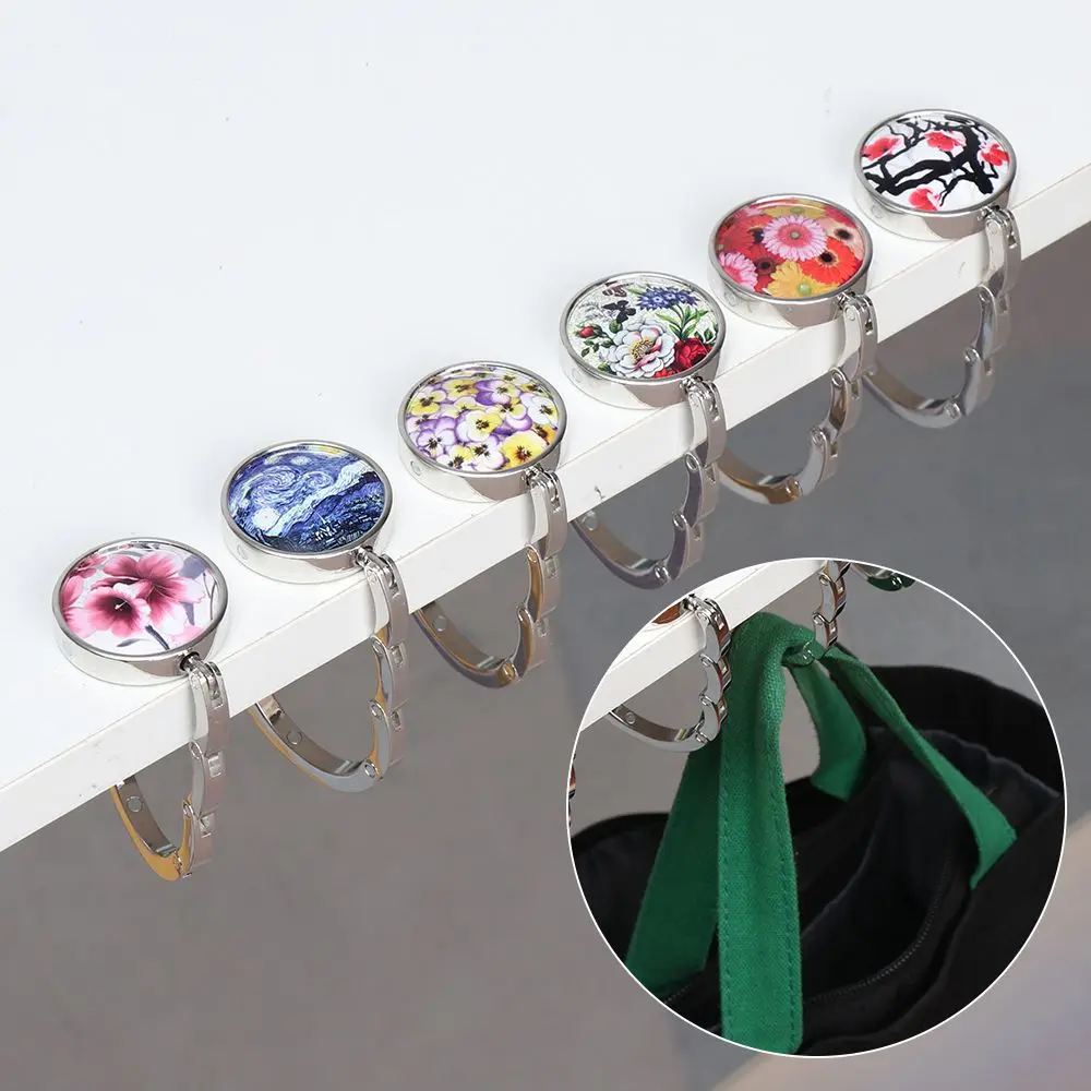 Fashion Crystal Portable Folding Table Bag Hook Desk Hooks Table Hanger Purse Holder
Fashion Crystal Portable Folding Table Bag Hook Desk Hooks Table Hanger Purse Holder