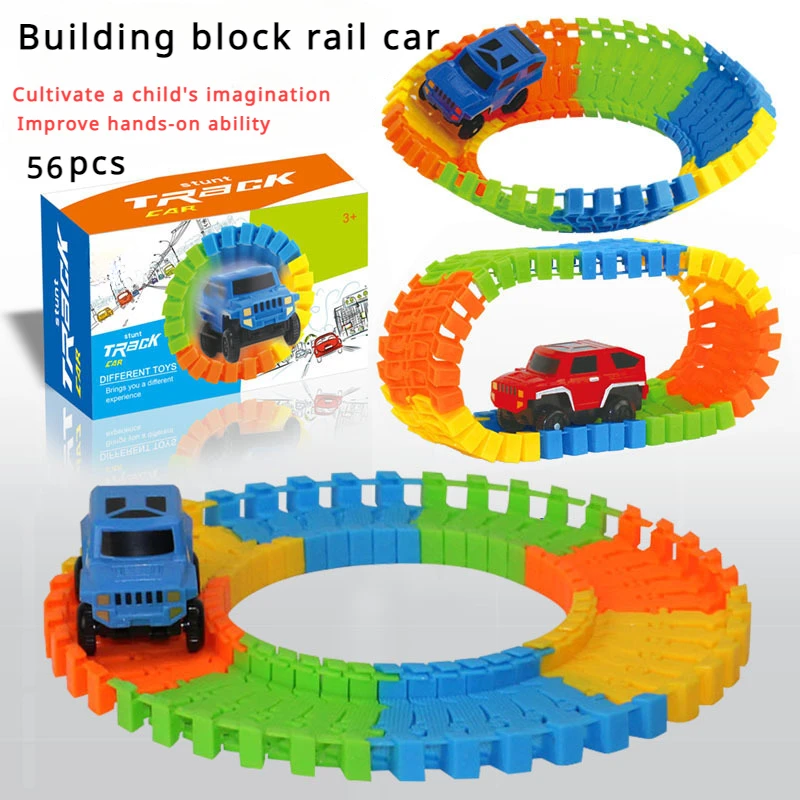 Magic Night Light DIY Boy And Girls Assembled Building Blocks Of Children's Toys Electric Rail Car
Magic Night Light DIY Boy And Girls Assembled Building Blocks Of Children's Toys Electric Rail Car