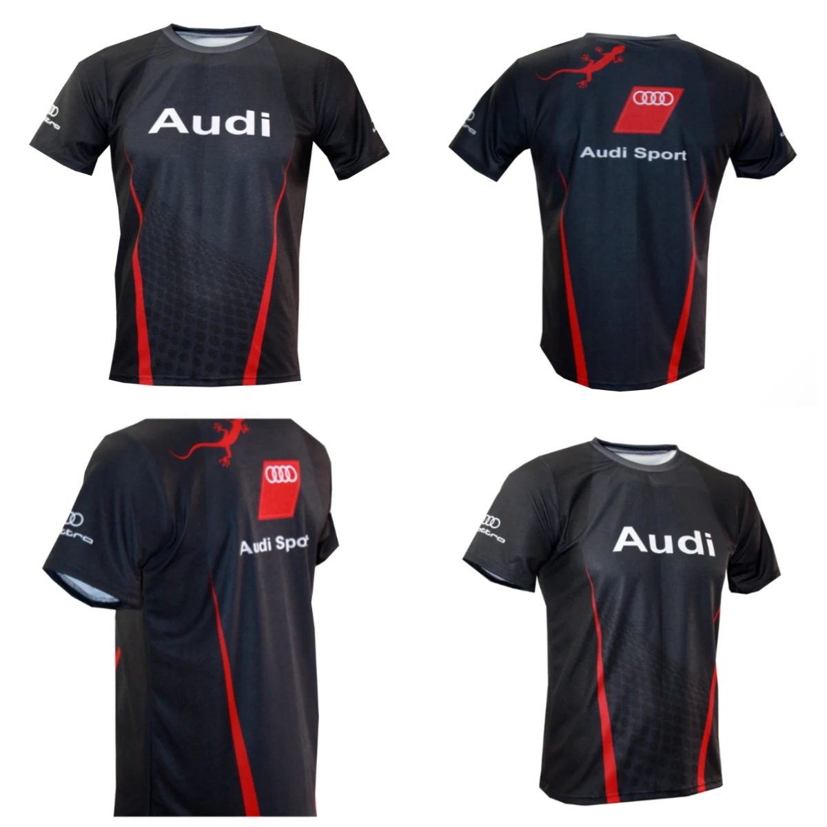 25 New Popular Audi Racing Shirt Crew Neck T-shirt 3D Printing Breathable and Comfortable Adult Sports Short-sleeved Top Moto
25 New Popular Audi Racing Shirt Crew Neck T-shirt 3D Printing Breathable and Comfortable Adult Sports Short-sleeved Top Moto
