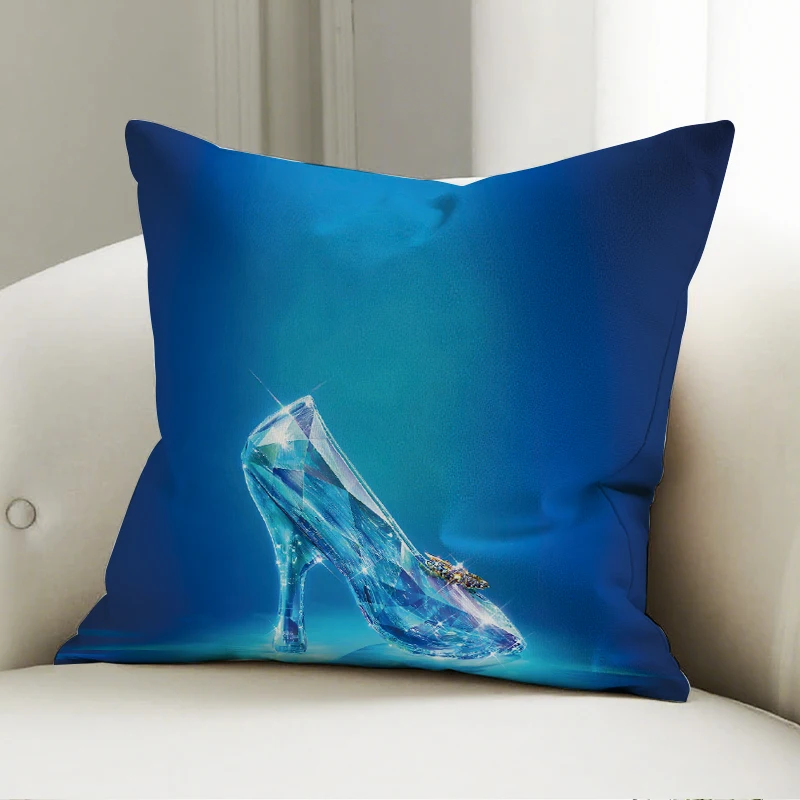 Disney Cinderella Crystal Shoe Pillow Cover Shiny Glass Slipper Pattern Decorative Cushion Sofa Bedroom Home Decor Gift
Disney Cinderella Crystal Shoe Pillow Cover Shiny Glass Slipper Pattern Decorative Cushion Sofa Bedroom Home Decor Gift