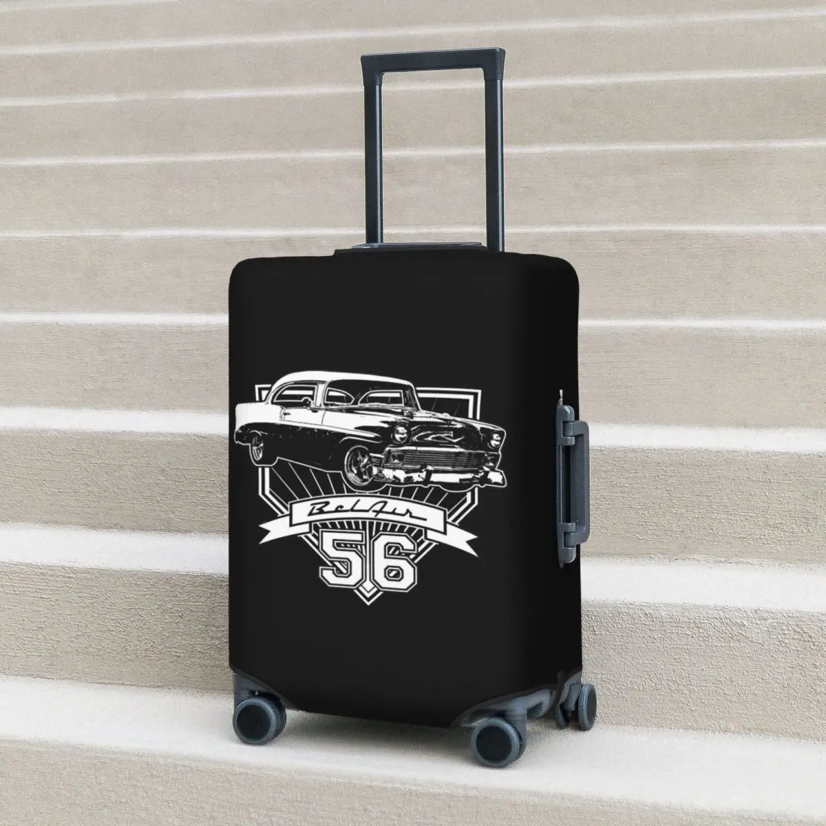 1956 Chevy-Bel Air Car Street Hot Rod Antique Route 66 Suitcase Cover Protection Elastic Trip Luggage Protector Covers 18-32Inch
1956 Chevy-Bel Air Car Street Hot Rod Antique Route 66 Suitcase Cover Protection Elastic Trip Luggage Protector Covers 18-32Inch