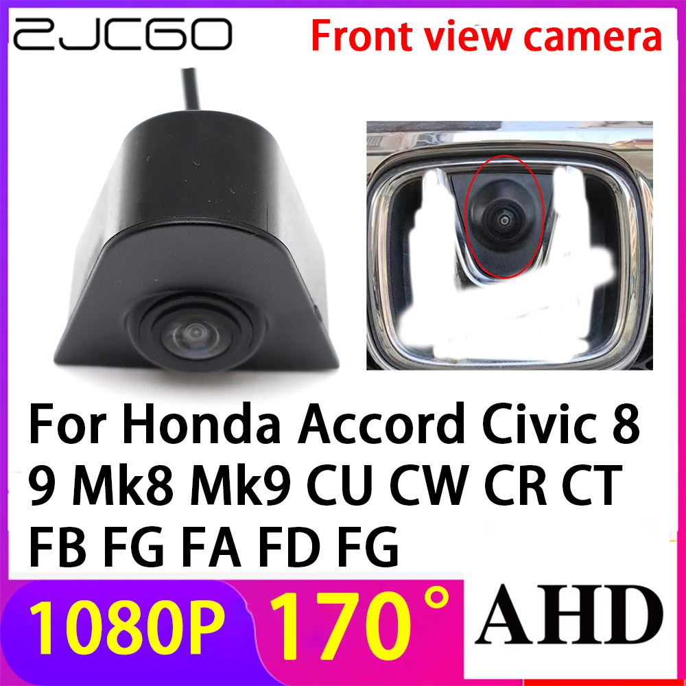 ZJCGO AHD 1080P LOGO Car Parking Front View Camera Waterproof for Honda Accord Civic 8 9 Mk8 Mk9 CU CW CR CT FB FG FA FD FG
ZJCGO AHD 1080P LOGO Car Parking Front View Camera Waterproof for Honda Accord Civic 8 9 Mk8 Mk9 CU CW CR CT FB FG FA FD FG