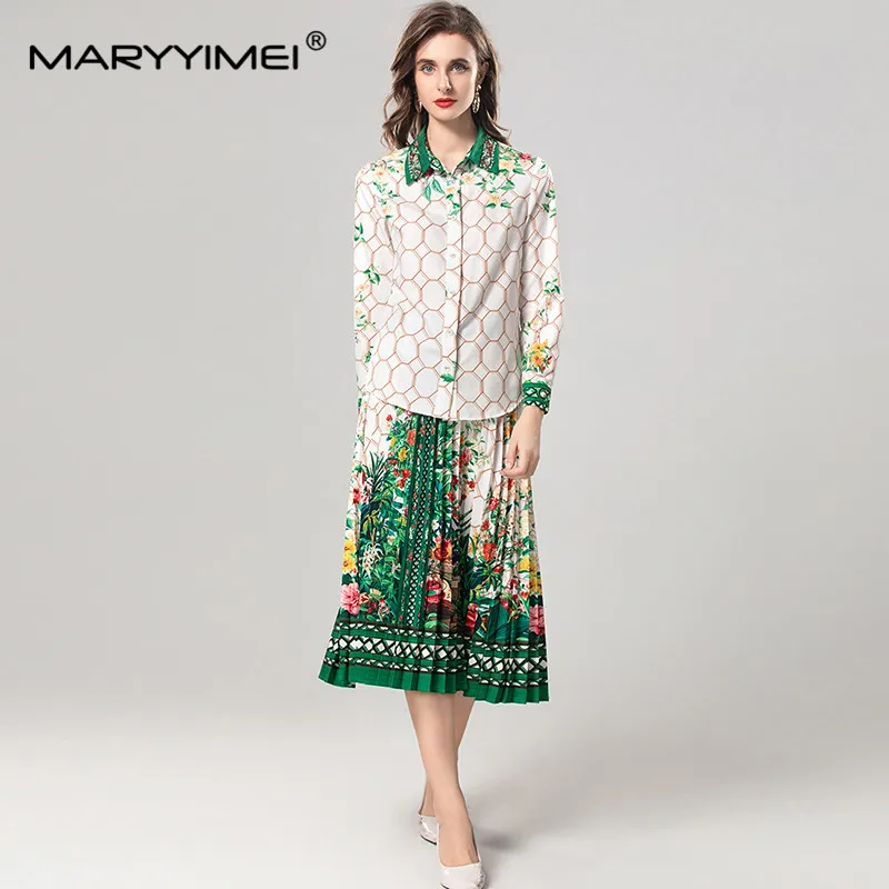 Женский костюм MARYYIMEI на осень и зиму, однобортный Топ с отложным воротником и кристальной каймой + стандартный комплект из 2 предметов
Женский костюм MARYYIMEI на осень и зиму, однобортный Топ с отложным воротником и кристальной каймой + стандартный комплект из 2 предметов