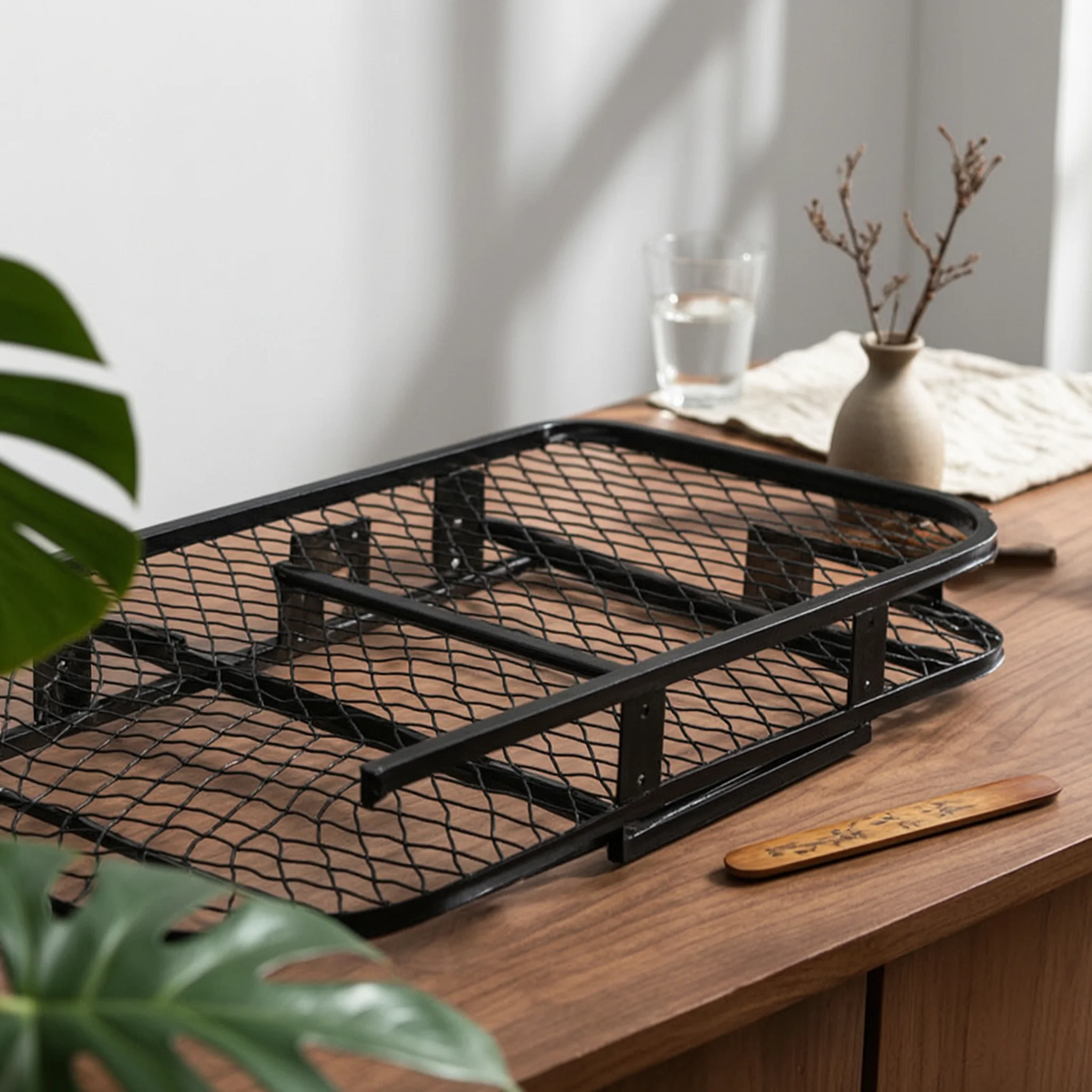 Hitch Mount Cargo Carrier Raised Side Rails Hitch Cargo Rack Rear Luggage Rack Basket Cylindrical-Frame Frame Vehicle Storage
Hitch Mount Cargo Carrier Raised Side Rails Hitch Cargo Rack Rear Luggage Rack Basket Cylindrical-Frame Frame Vehicle Storage