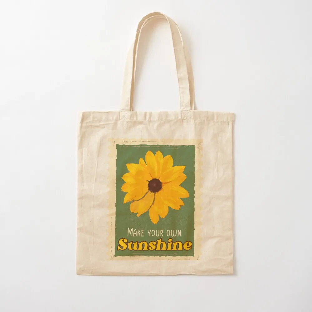 Retro Sunflower Inspirational Empowering Make You Own Sunshine Stamp Design Tote Bag Lady bag tote bag woman Canvas Tote
Retro Sunflower Inspirational Empowering Make You Own Sunshine Stamp Design Tote Bag Lady bag tote bag woman Canvas Tote