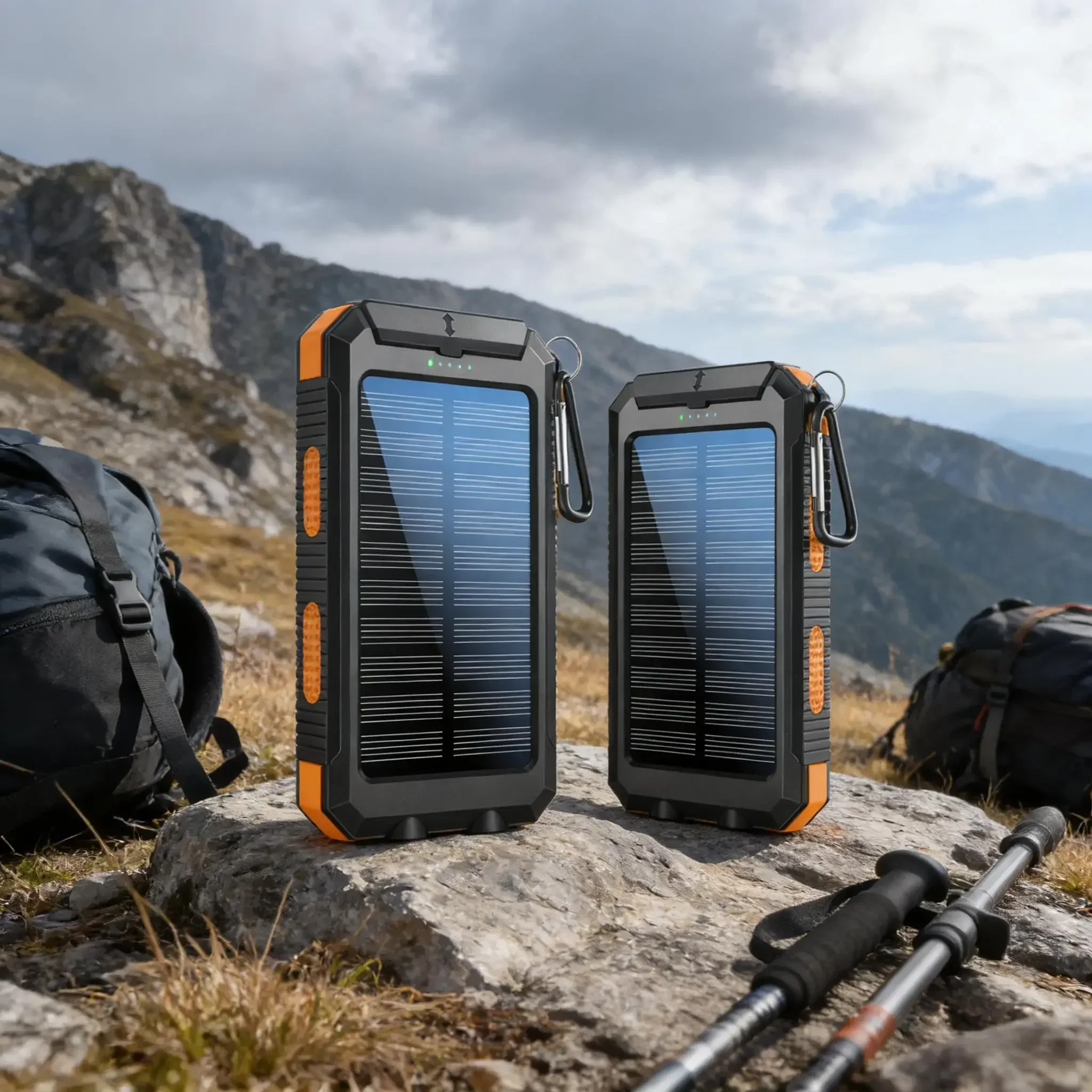 Надежный водонепроницаемый солнечный повербанк на 10000 мАч с быстрой зарядкой для выживания на природе
Надежный водонепроницаемый солнечный повербанк на 10000 мАч с быстрой зарядкой для выживания на природе