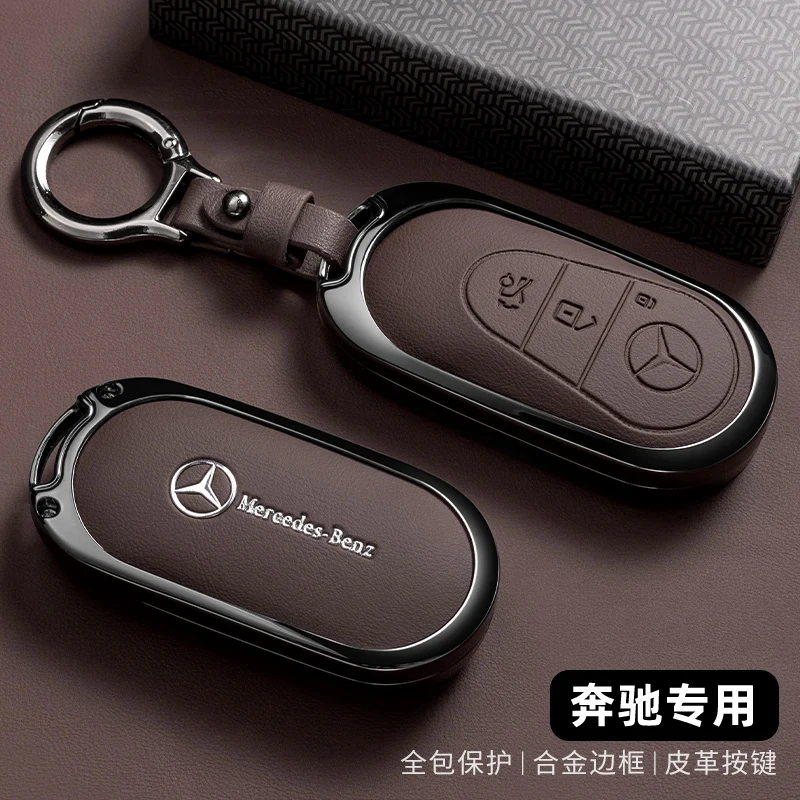Leather Smart Key Fob Cover Keychain Pendant For Mercedes Benz C E A B S Class W205 W206 W204 W213 W177 W223 GLC GLA CLA GLB GLS
Leather Smart Key Fob Cover Keychain Pendant For Mercedes Benz C E A B S Class W205 W206 W204 W213 W177 W223 GLC GLA CLA GLB GLS