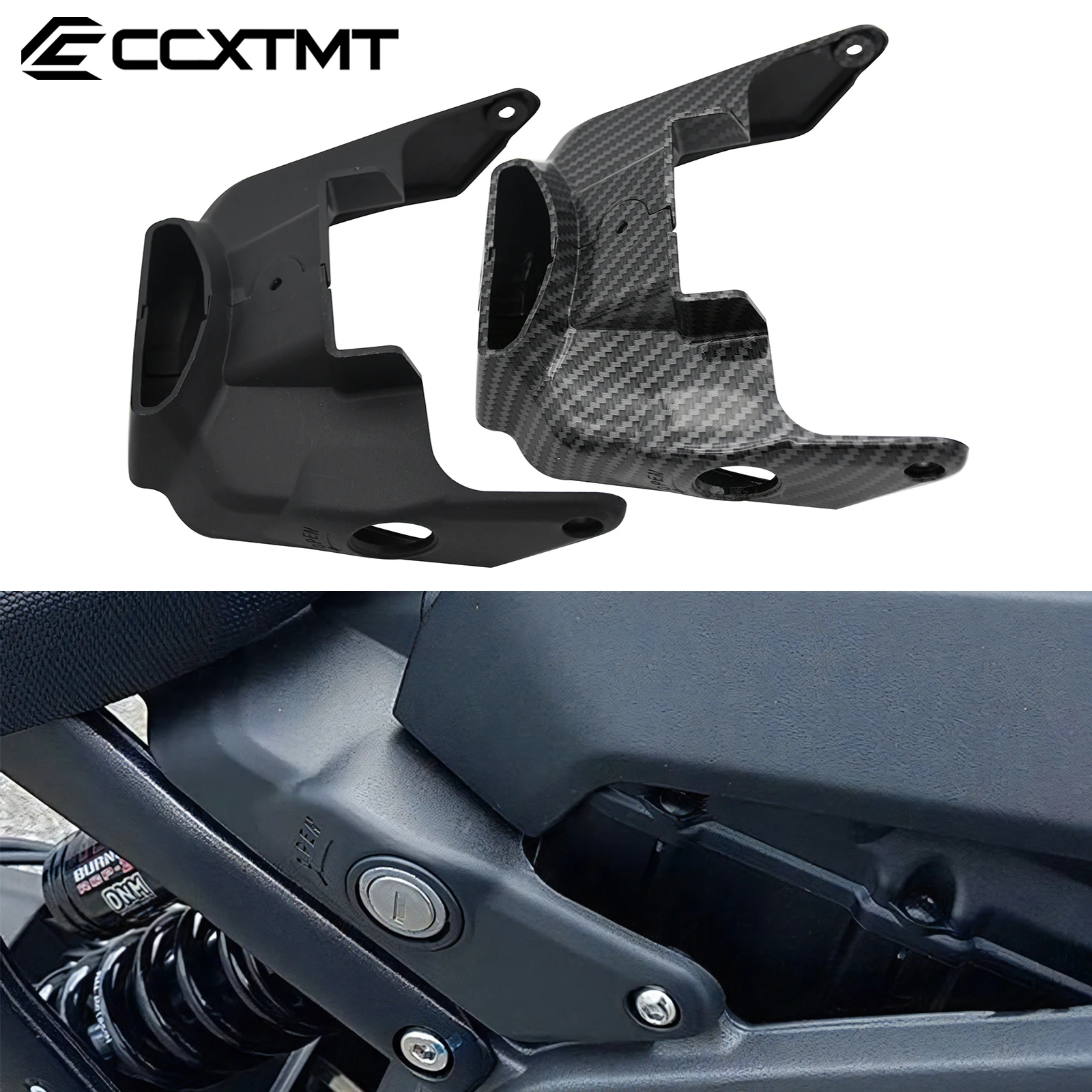 Motorcycle Battery Compartment Lock Plastic Surround Battery Cover Key Door Surround For Surron Light Bee X & Light Bee S