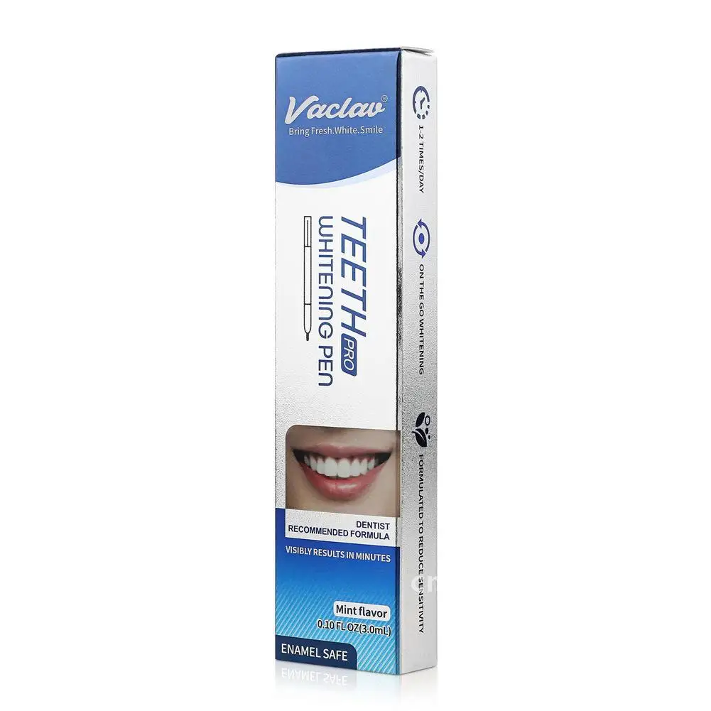 Vaclav Teeth Whitening Pen Gentle Stain Removal Brightening Mint Tooth Gel for Adult Whitens Teeth Yellow Teeth Whitening Pen
Vaclav Teeth Whitening Pen Gentle Stain Removal Brightening Mint Tooth Gel for Adult Whitens Teeth Yellow Teeth Whitening Pen
