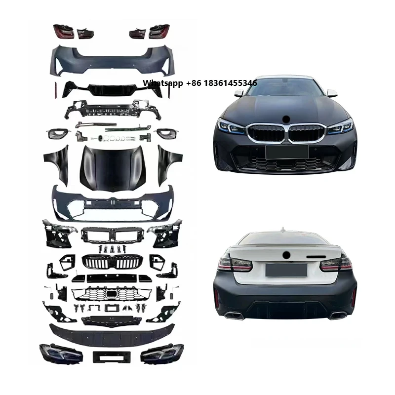 F30-F35 2013-2019 Upgrade 2023 G20 MT New Front Bumper Rear Bumper s s Car Body Kit Suitability for
F30-F35 2013-2019 Upgrade 2023 G20 MT New Front Bumper Rear Bumper s s Car Body Kit Suitability for