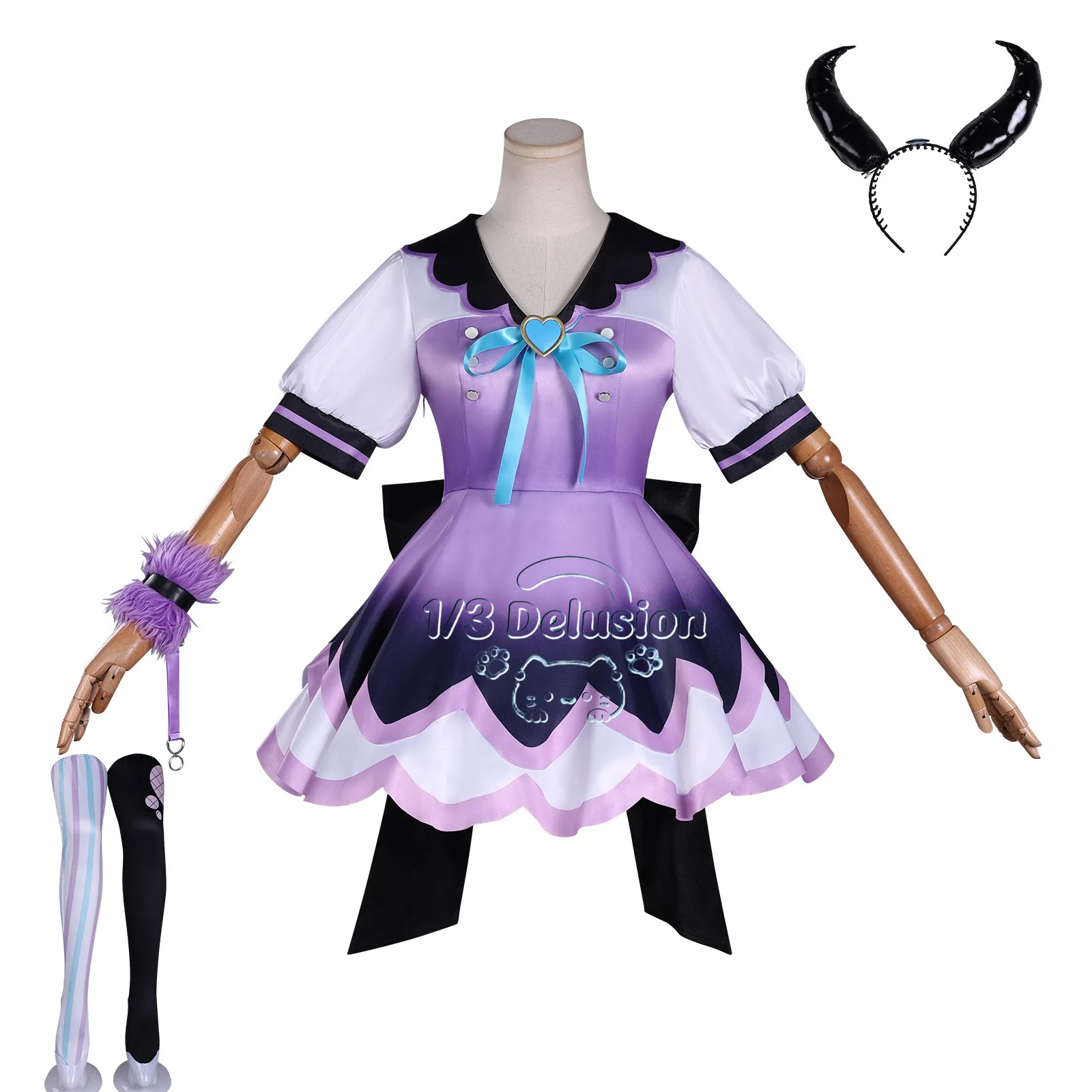 Needy Girl Overdose Ame-chan Gokuraku Bara Miyuka Peko Cosplay Costume Outfit Full Set for Women Halloween Carnival Party Outfit
Needy Girl Overdose Ame-chan Gokuraku Bara Miyuka Peko Cosplay Costume Outfit Full Set for Women Halloween Carnival Party Outfit