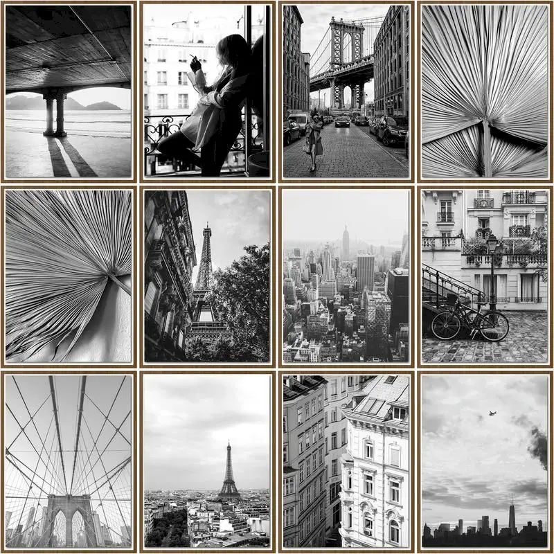 CHENISTORY Paint By Number Black And White Urban Landscape Drawing On Canvas Handpaint Pictures By Numbers Kits Home Decor
CHENISTORY Paint By Number Black And White Urban Landscape Drawing On Canvas Handpaint Pictures By Numbers Kits Home Decor
