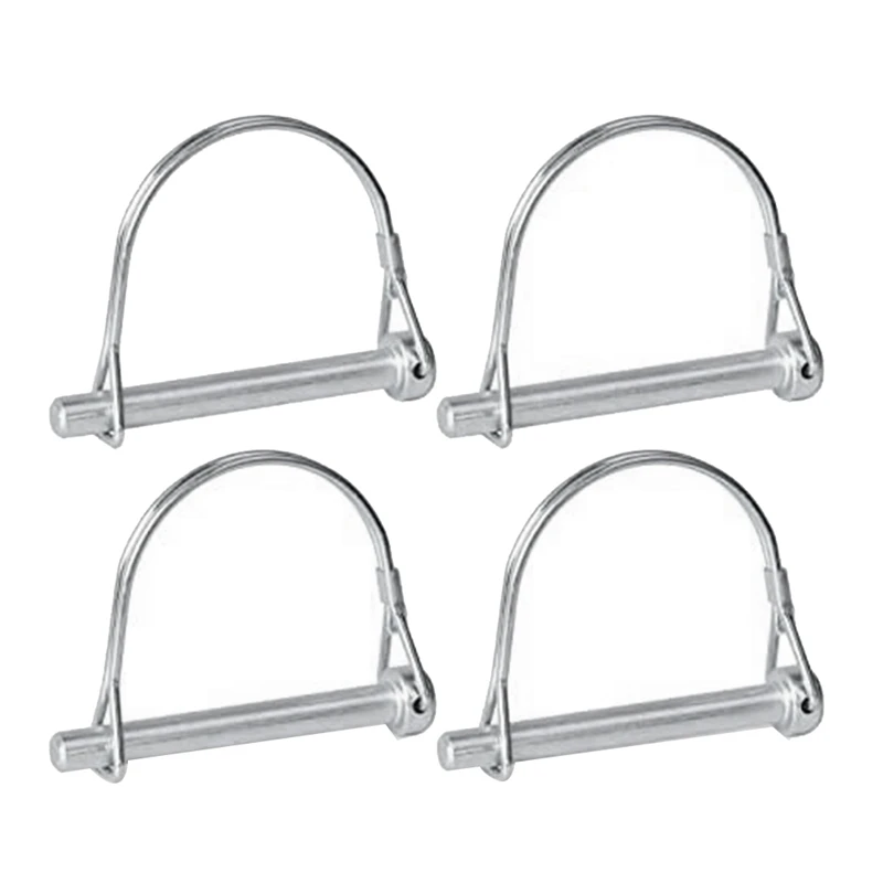 4Pcs Shaft Locking Pin Safety Coupler Pin Hardware Pins Fit For Trailers Lawn Garden
4Pcs Shaft Locking Pin Safety Coupler Pin Hardware Pins Fit For Trailers Lawn Garden