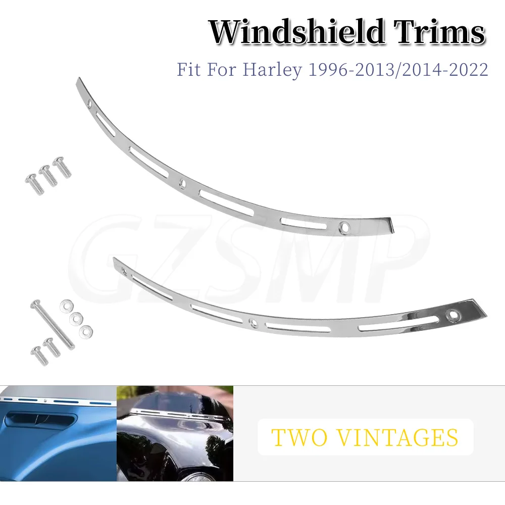 Motorcycle Accessories Windshield Trim Windscreen Chrome Windscreen For Harley Electra Glide Street Glide 1996-2013 2014-2022
Motorcycle Accessories Windshield Trim Windscreen Chrome Windscreen For Harley Electra Glide Street Glide 1996-2013 2014-2022