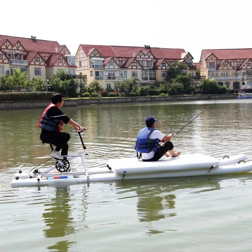 Portable Aqua Bike Floating Bike Fishing Platform Bicycle For Water Sport
Portable Aqua Bike Floating Bike Fishing Platform Bicycle For Water Sport