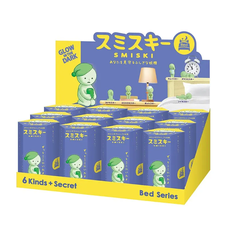 1-12PCS Smiski Bed Series Blind Box Glow In The Dark Mini Figure Cute Bedside Decor Collectible Toy For Kids And Adults
1-12PCS Smiski Bed Series Blind Box Glow In The Dark Mini Figure Cute Bedside Decor Collectible Toy For Kids And Adults