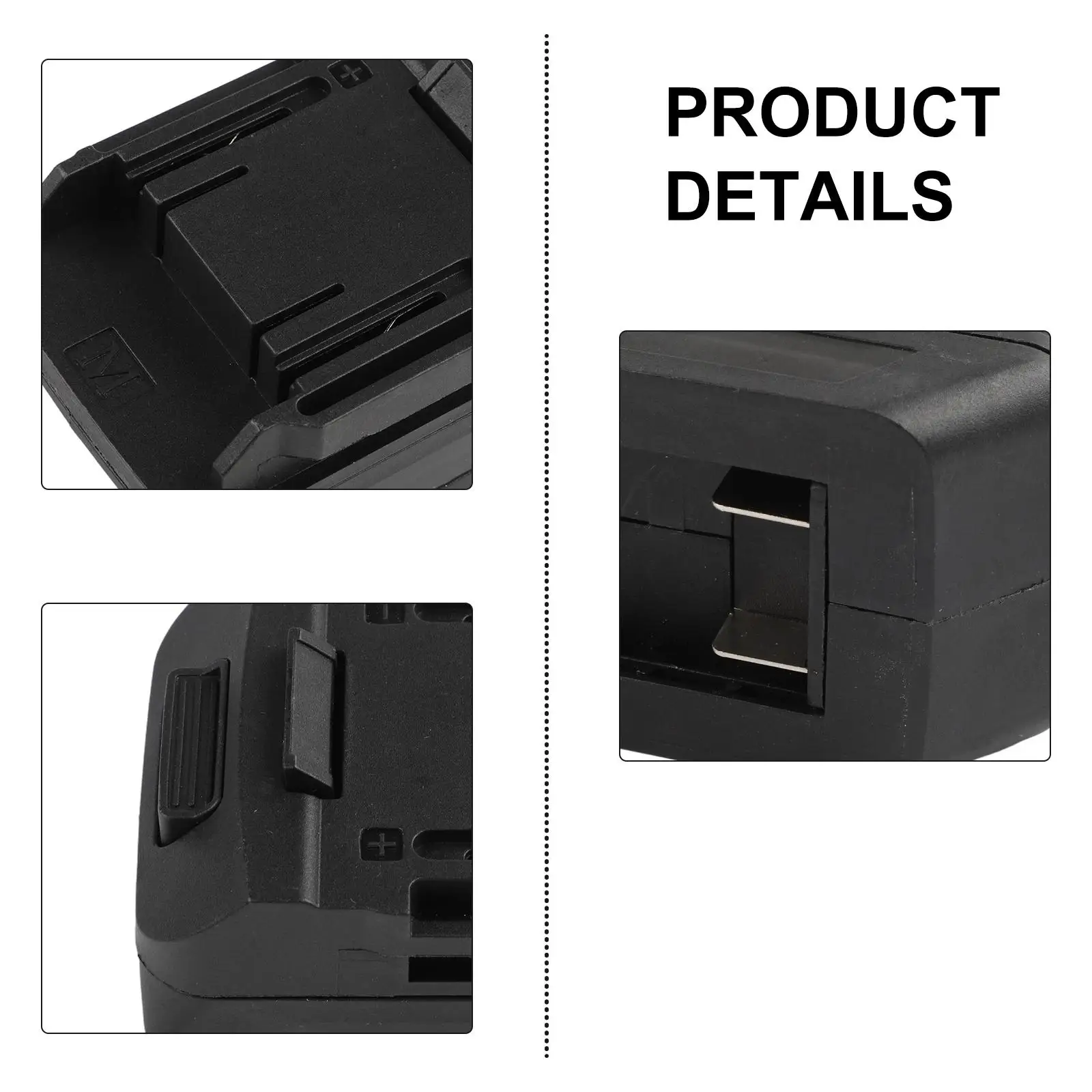 Adapter Converter for 18V Li ion For BL1830 BL1840 BL1850 Batteries to For dayi For A3 2106 Compatible Power Adapter
Adapter Converter for 18V Li ion For BL1830 BL1840 BL1850 Batteries to For dayi For A3 2106 Compatible Power Adapter