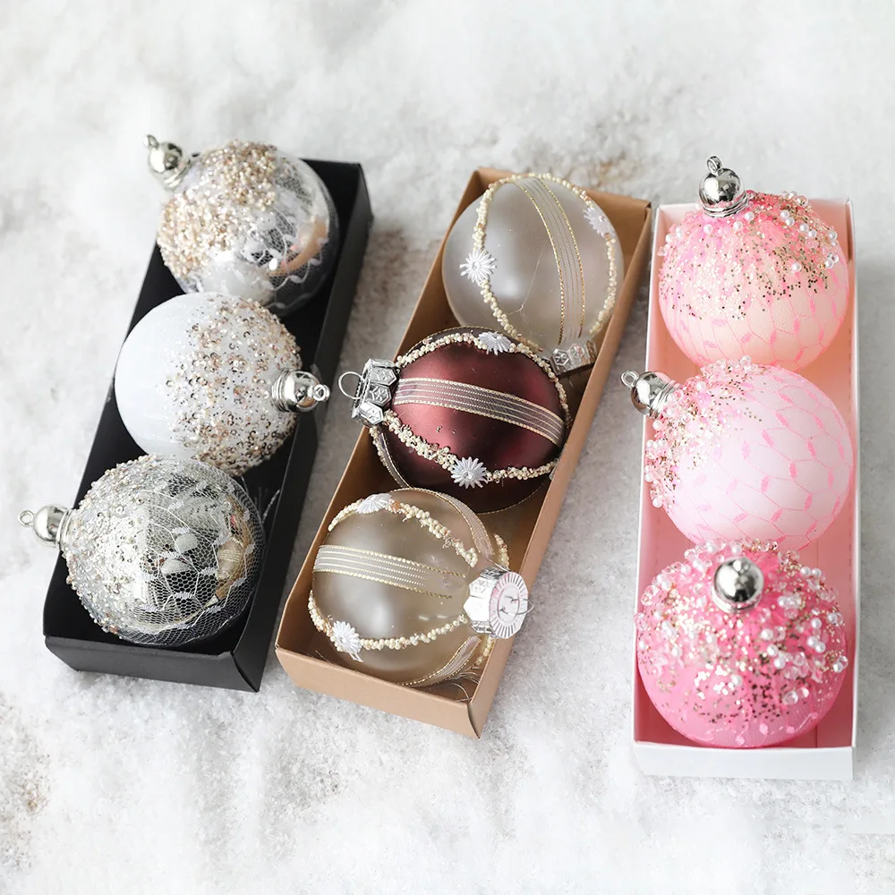 8cm 3pcs Matte Christmas Ball Ornaments Plastic Painted Christmas Tree Party Decoration New Year Christmas Spheres Pendant
8cm 3pcs Matte Christmas Ball Ornaments Plastic Painted Christmas Tree Party Decoration New Year Christmas Spheres Pendant