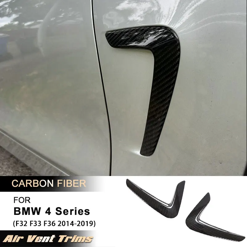Car Side Fender Air Intake Cover Trims for BMW 4 Series F32 F33 F36 2014-2019 Racing Air Vent Canards Fender Fins Carbon Fiber
Car Side Fender Air Intake Cover Trims for BMW 4 Series F32 F33 F36 2014-2019 Racing Air Vent Canards Fender Fins Carbon Fiber