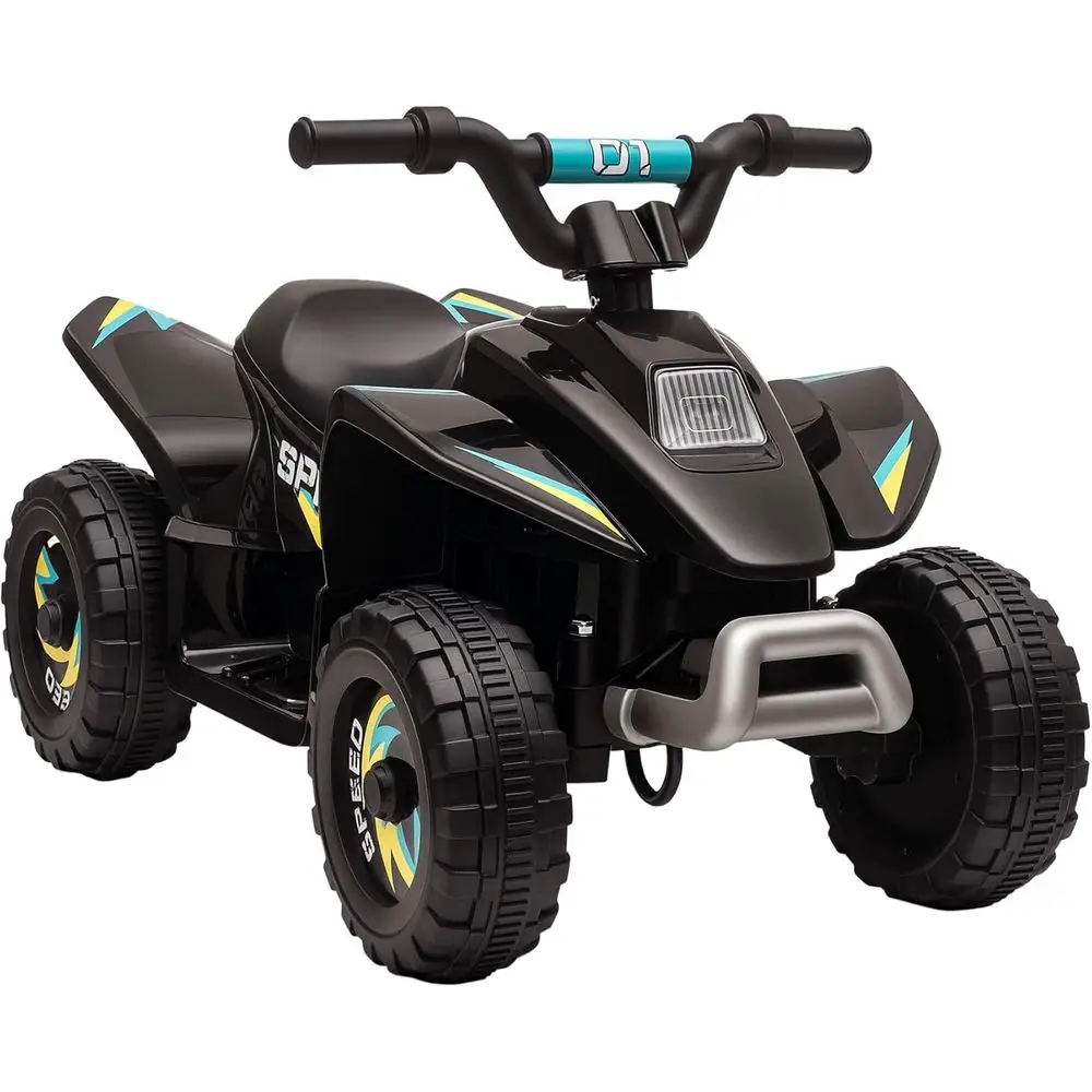 Child's Electric 4-Wheeler ATV, Battery-Powered Quad for Ages 18-36 Months, Black
Child's Electric 4-Wheeler ATV, Battery-Powered Quad for Ages 18-36 Months, Black