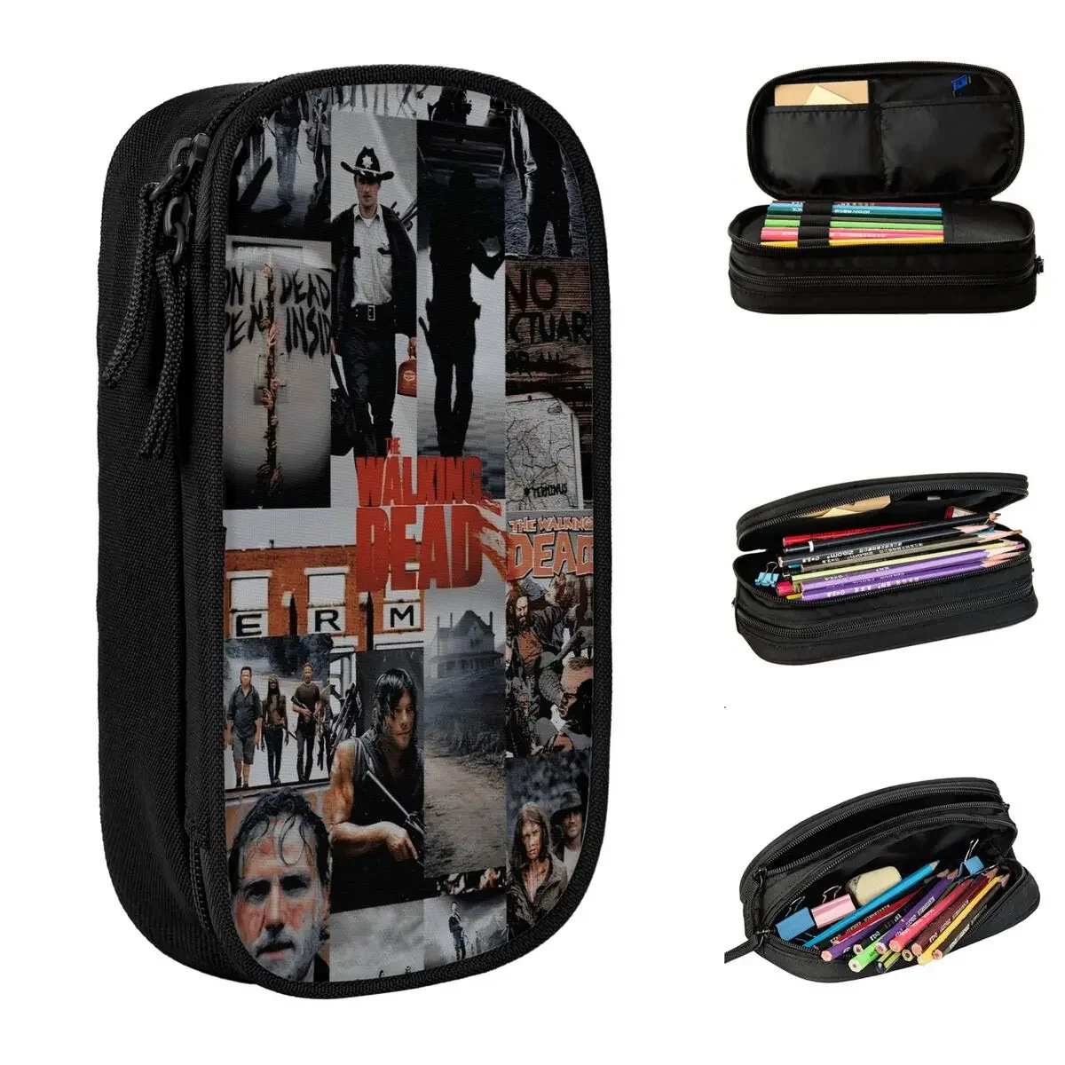 The Walking Dead Horror Movie Pen Box Double Layer Large Capacity Office Supplies Pencil Box Perfect Gifts
The Walking Dead Horror Movie Pen Box Double Layer Large Capacity Office Supplies Pencil Box Perfect Gifts