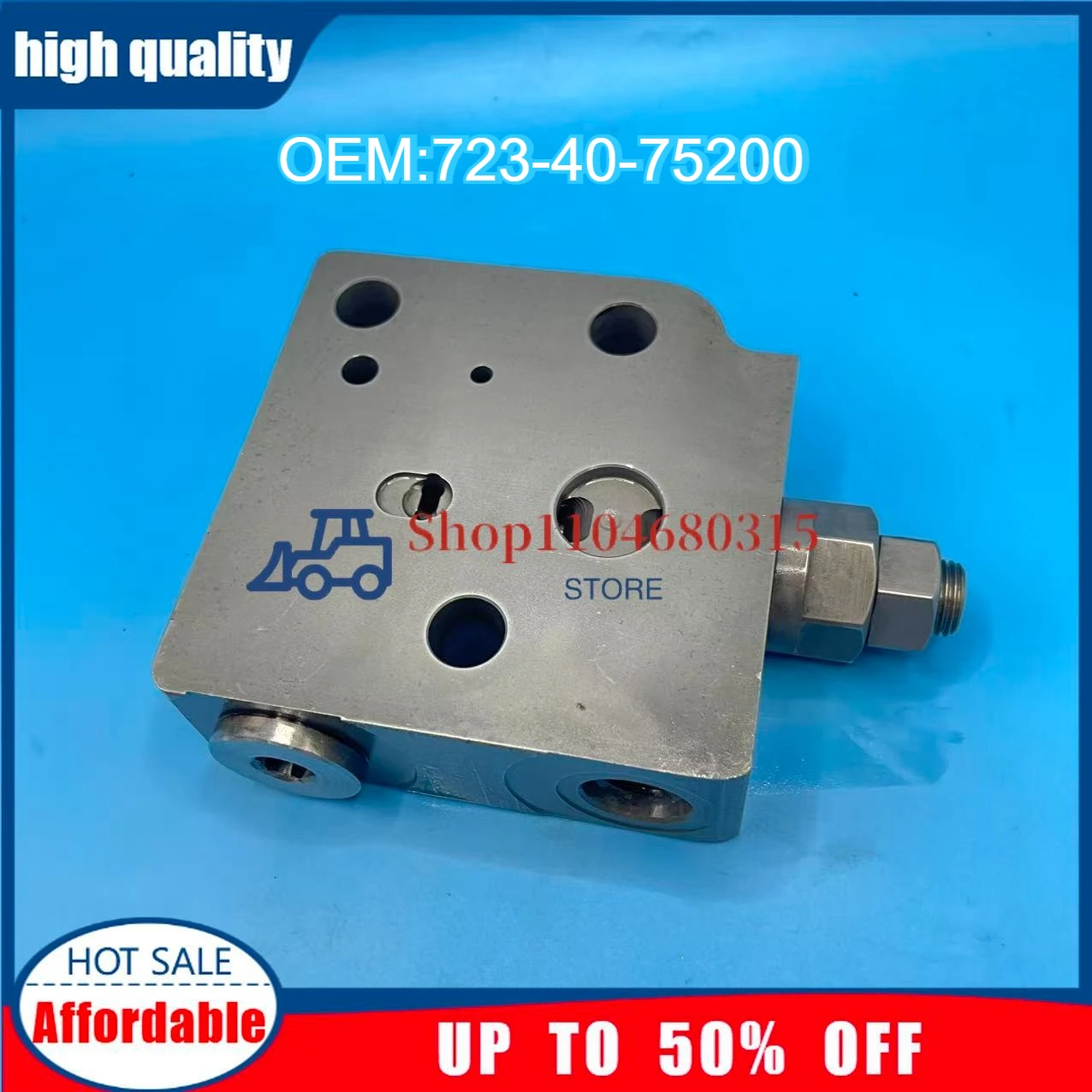 PC210-10MO PC215-10MO PC228US-11 Редукционный клапан в сборе для экскаватора Komatsu 723-40-75200 7234075200 
PC210-10MO PC215-10MO PC228US-11 Редукционный клапан в сборе для экскаватора Komatsu 723-40-75200 7234075200