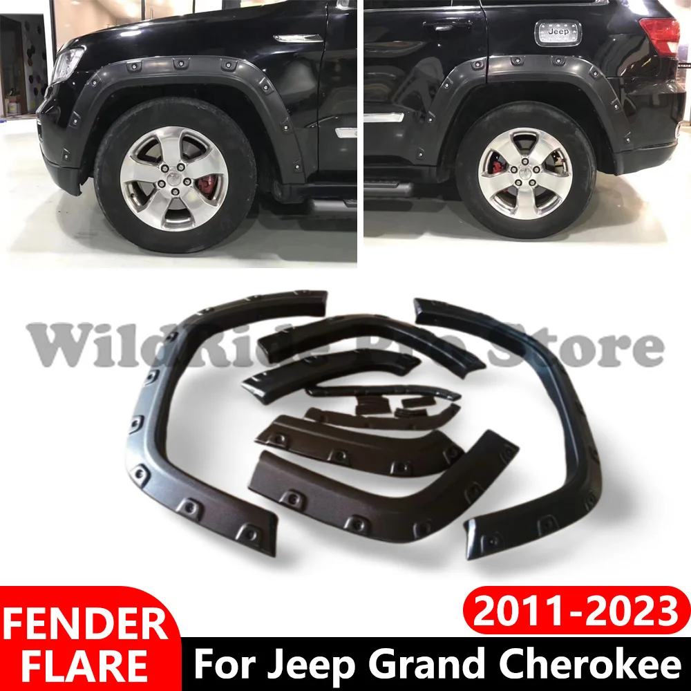 Удлинители колесной арки, автомобильные расширители крыльев для Jeep Grand Cherokee 2011-2023 4X4, внедорожный брызговик, автомобильные аксессуары
Удлинители колесной арки, автомобильные расширители крыльев для Jeep Grand Cherokee 2011-2023 4X4, внедорожный брызговик, автомобильные аксессуары