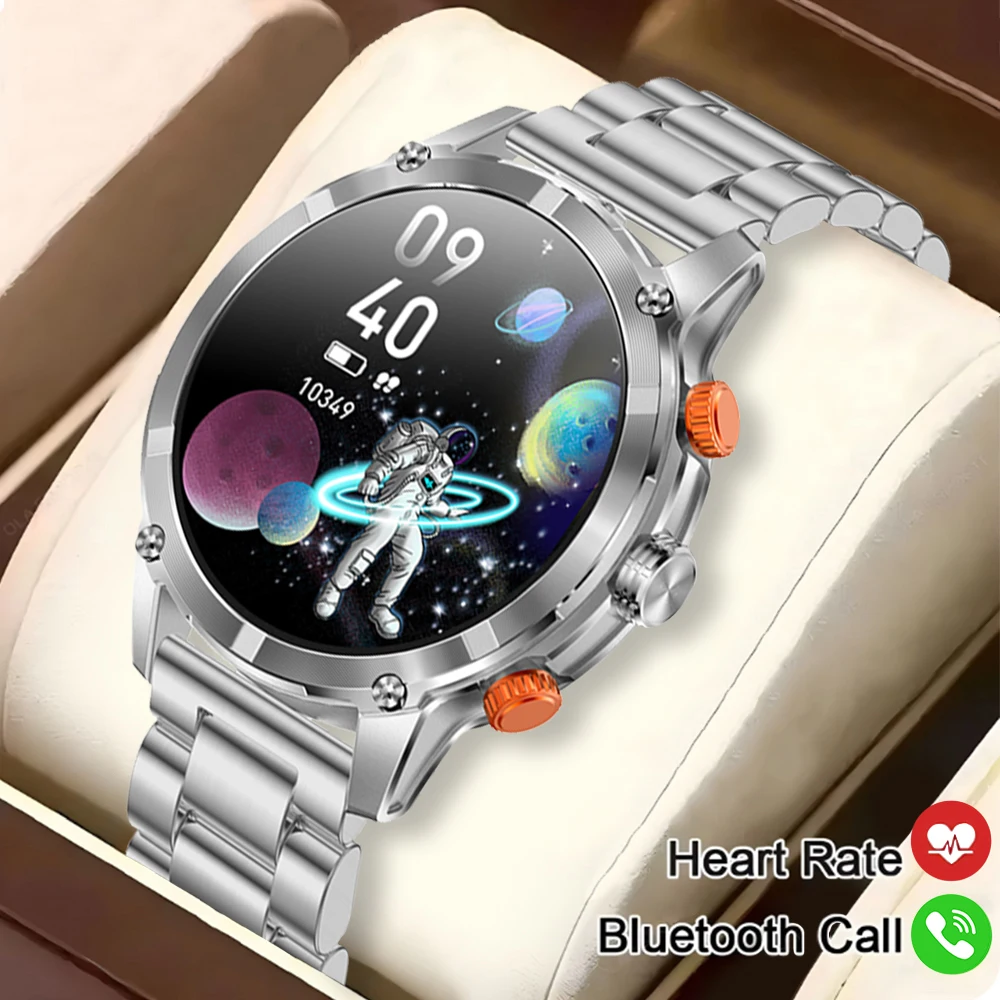GEJIAN New Men's Outdoor Sports 5.3 Intelligent Voice Call Music Sontrol Heart Rate Health Monitoring Smart Men's Watch
GEJIAN New Men's Outdoor Sports 5.3 Intelligent Voice Call Music Sontrol Heart Rate Health Monitoring Smart Men's Watch