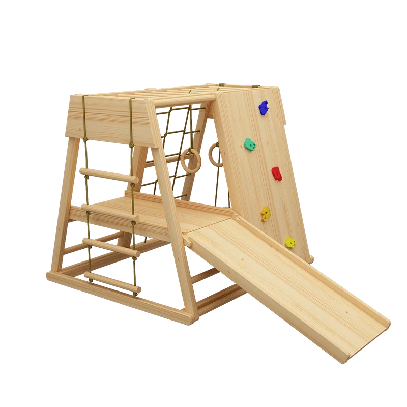 Детская игровая площадка в помещении, оборудование для тренажерного зала, упражнения для фитнеса, дома, горки, веревка, деревянная рамка для скалолазания, спипорный комплект
Детская игровая площадка в помещении, оборудование для тренажерного зала, упражнения для фитнеса, дома, горки, веревка, деревянная рамка для скалолазания, спипорный комплект