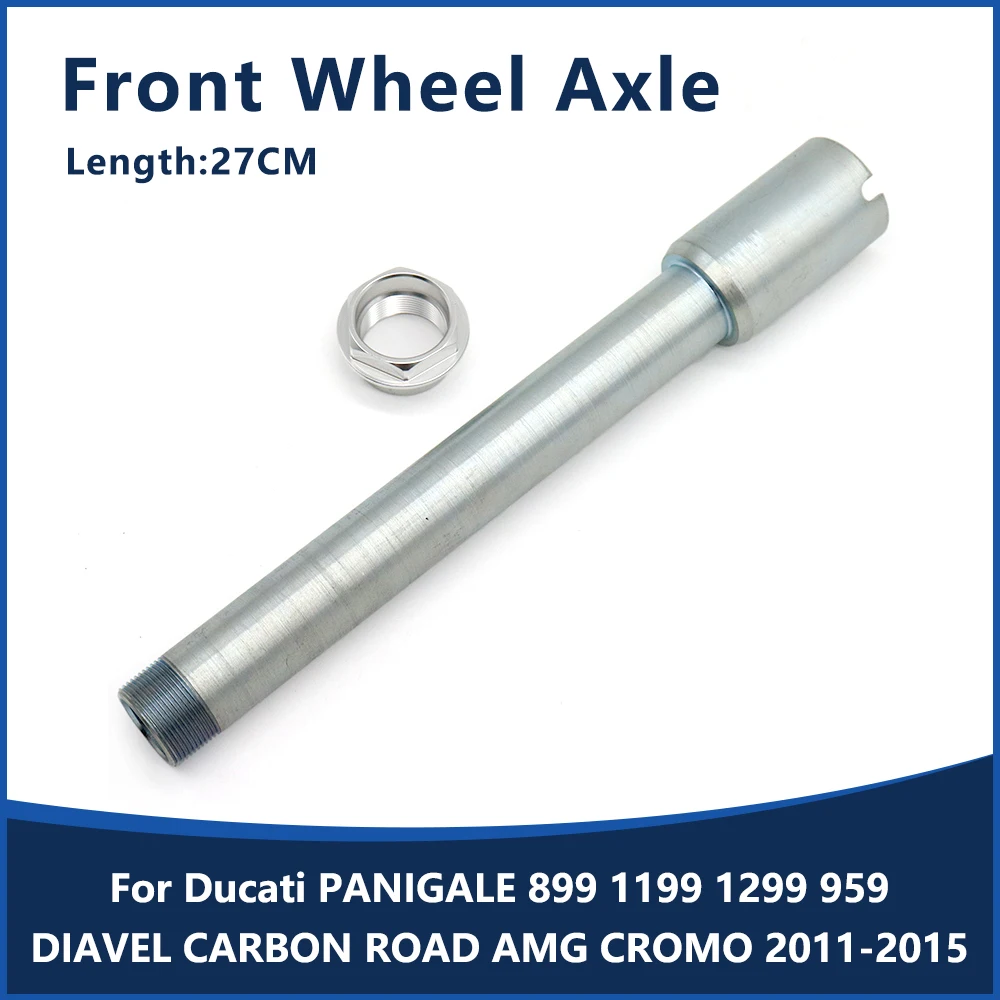 For Ducati PANIGALE 899 1199 1299 959 DIAVEL CARBON ROAD AMG CROMO 2011-2015 Motorcycle Front Wheel Axle Pivot Bolt Holder 27CM
For Ducati PANIGALE 899 1199 1299 959 DIAVEL CARBON ROAD AMG CROMO 2011-2015 Motorcycle Front Wheel Axle Pivot Bolt Holder 27CM