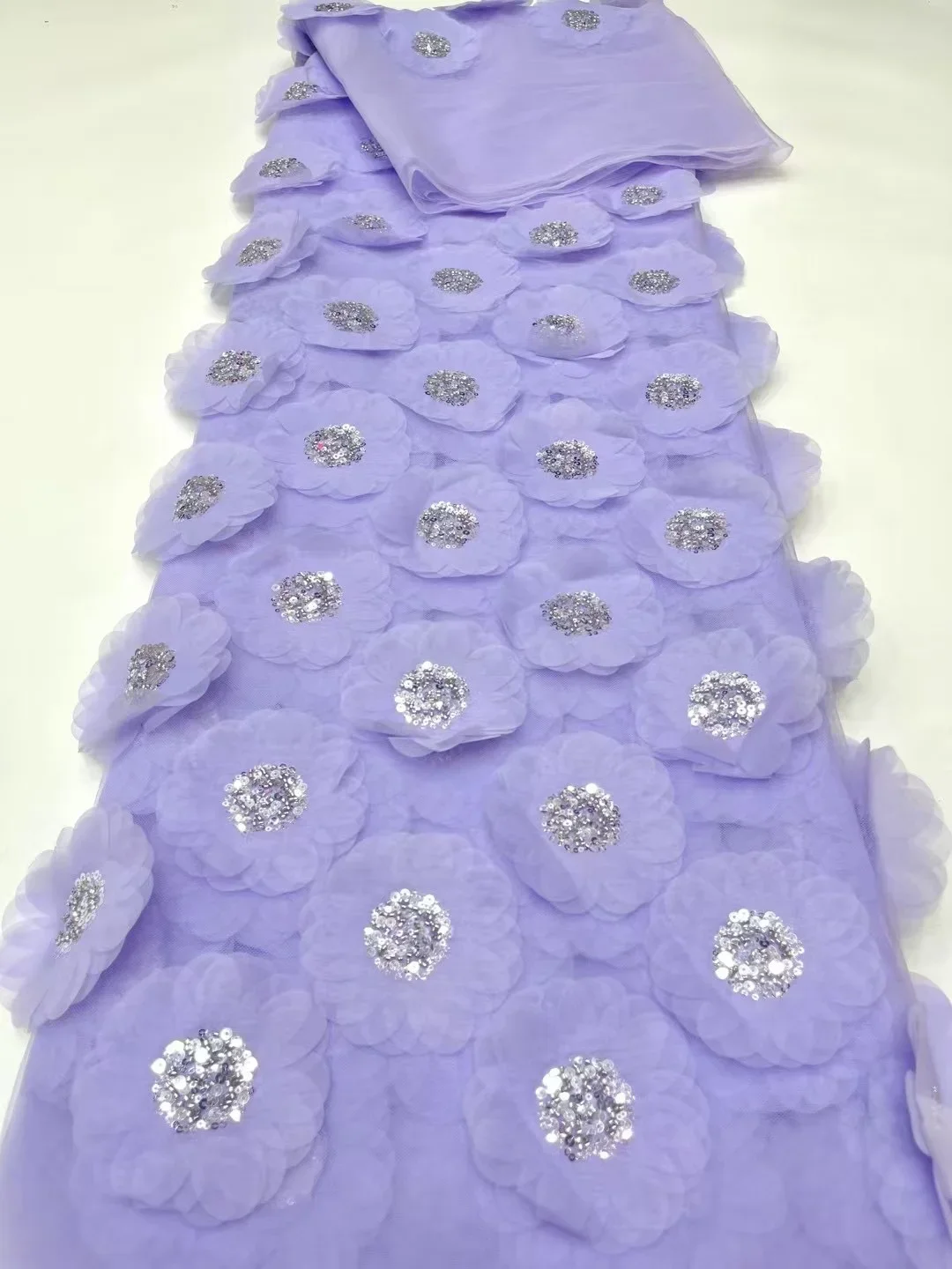 African High-Quality French Heavy Embroidery Beaded Tulle Lace Fabric with Sequins And Pearls for Bridal Dress Nigeria Style
African High-Quality French Heavy Embroidery Beaded Tulle Lace Fabric with Sequins And Pearls for Bridal Dress Nigeria Style