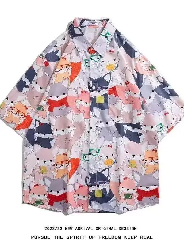 Casual Versatile Men's Jacket Summer Trendy Hong Kong Style Short Sleeve Shirt Youth Popular Loose Fit Casual Outerwear
Casual Versatile Men's Jacket Summer Trendy Hong Kong Style Short Sleeve Shirt Youth Popular Loose Fit Casual Outerwear