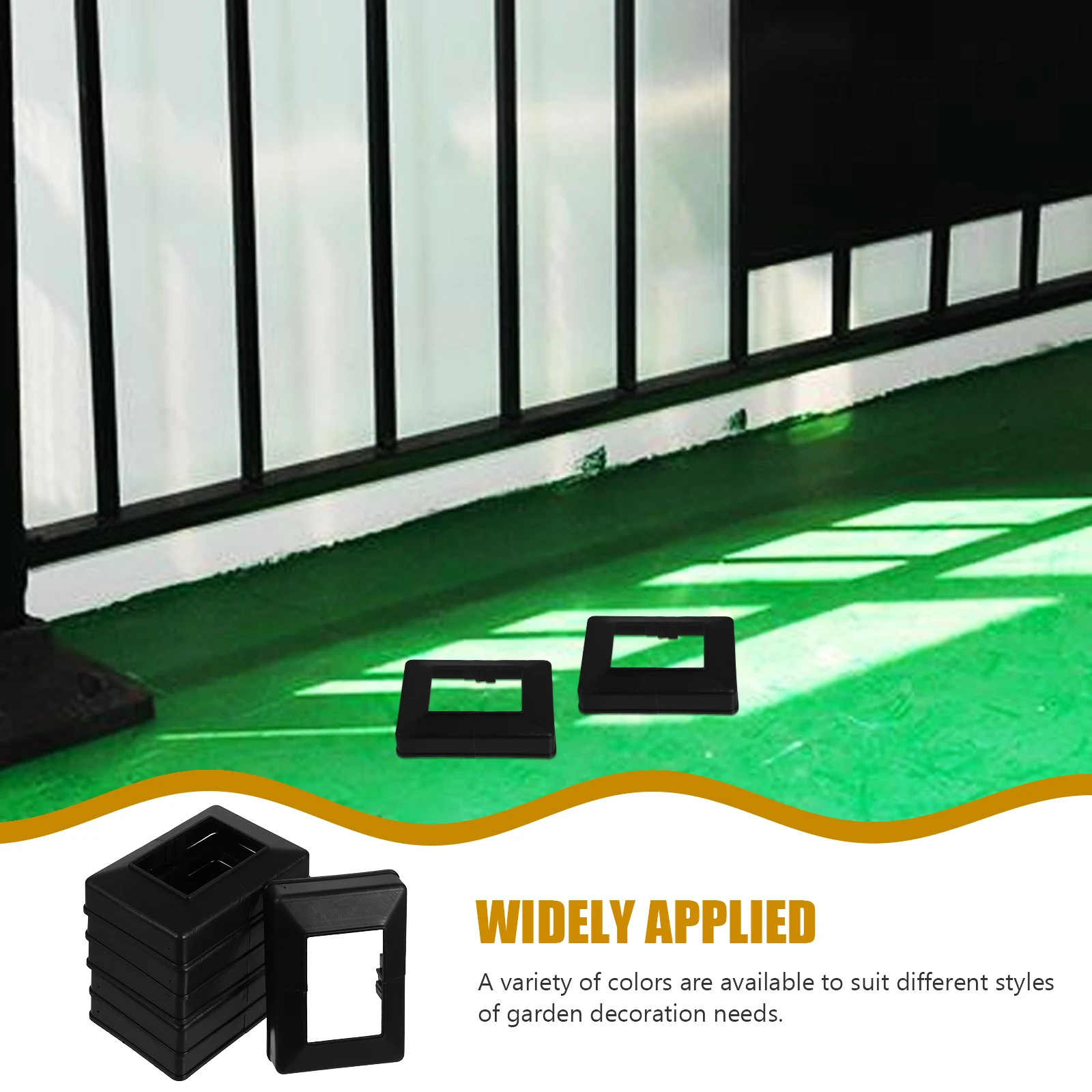 6Pcs Sturdy Construction Post Skirt Railing Parts Column Wraps Porch Deck Post Base Sleeve Plastic Fence Post Covers Film
6Pcs Sturdy Construction Post Skirt Railing Parts Column Wraps Porch Deck Post Base Sleeve Plastic Fence Post Covers Film